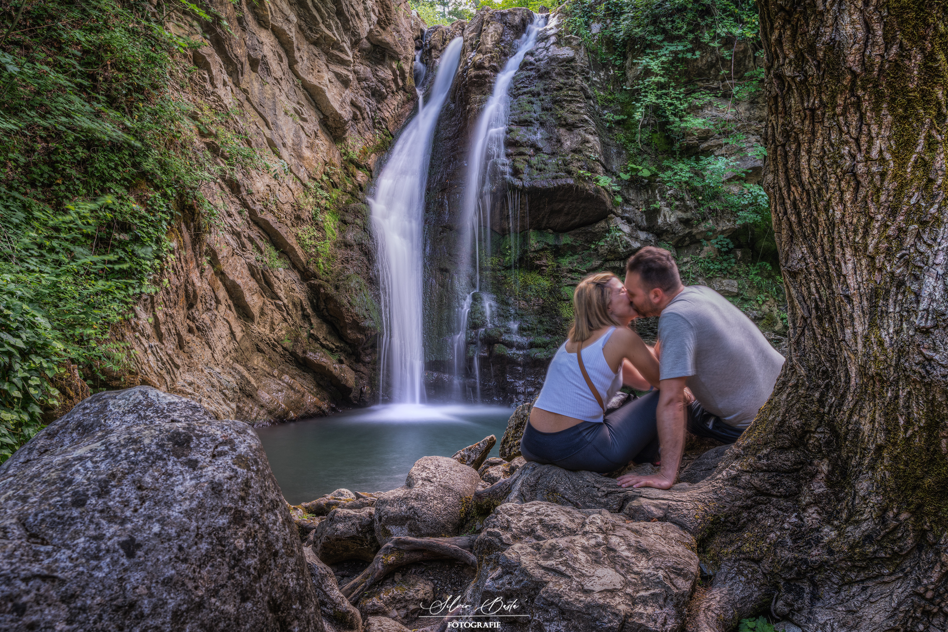 waterfall of love San Fele Basilicata