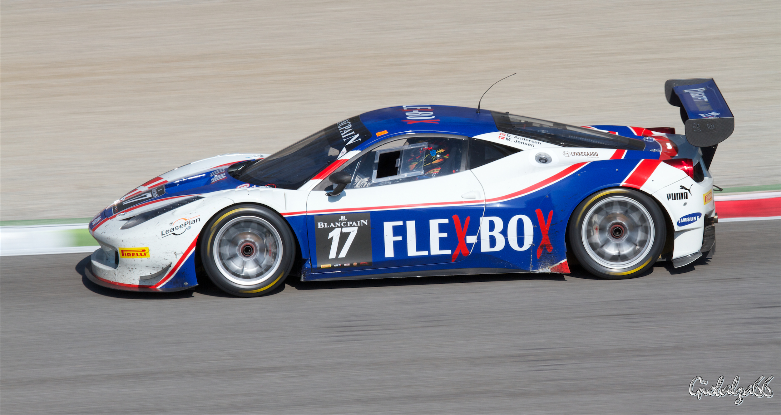 Ferrari 458 Italy-Blancpain 2013-Monza