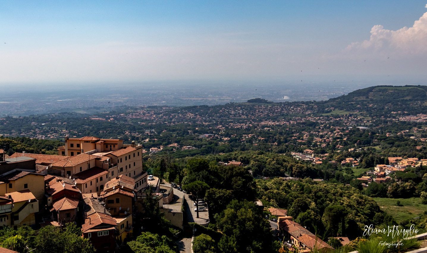 Panorama of the Castelli Romani