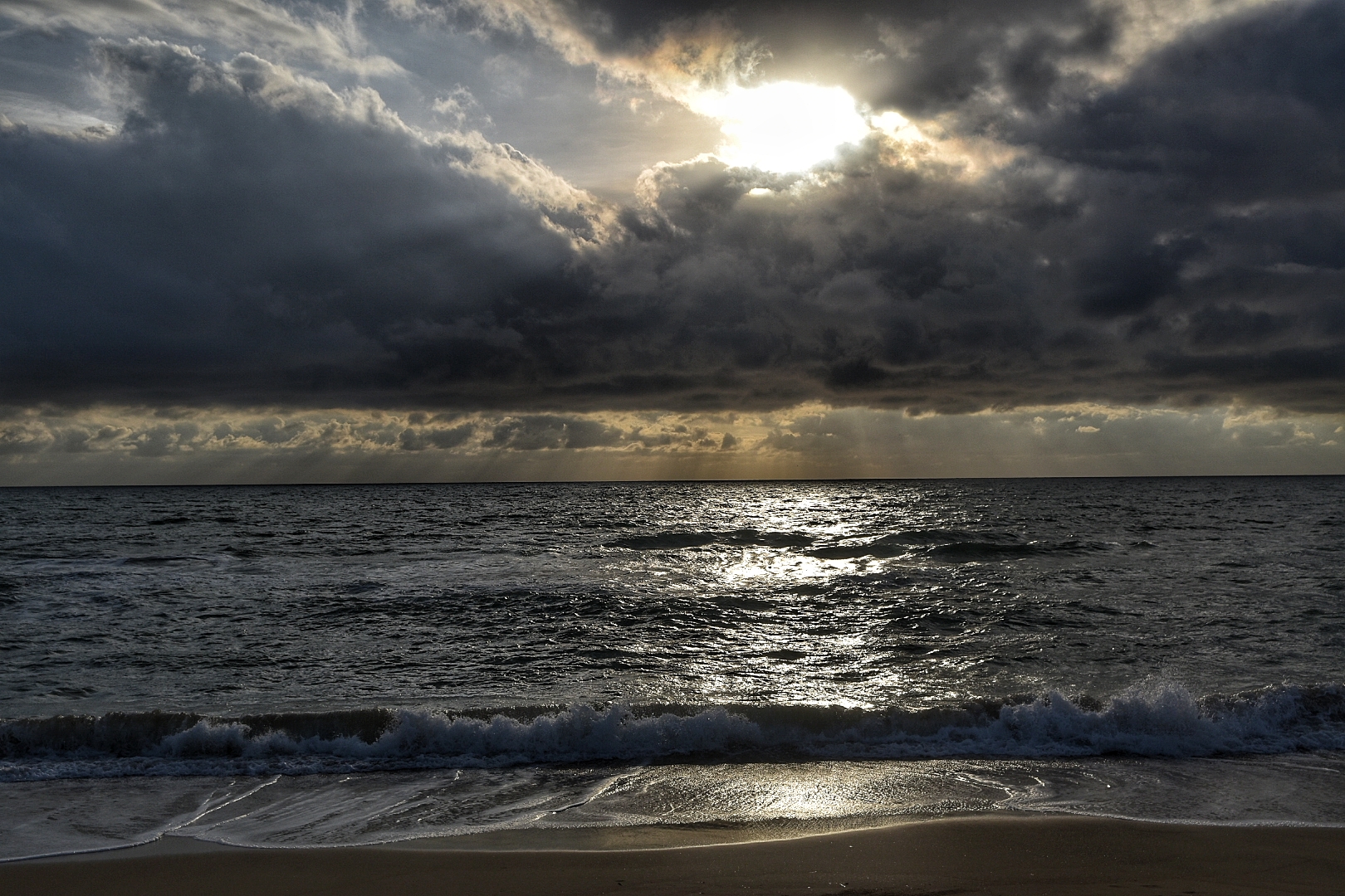 The sea in winter