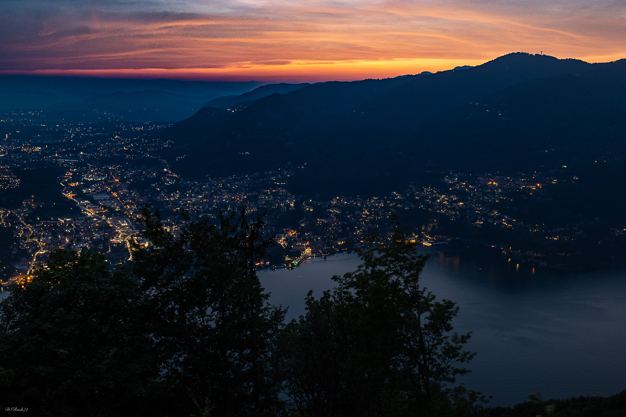 Como by night (panoramica)