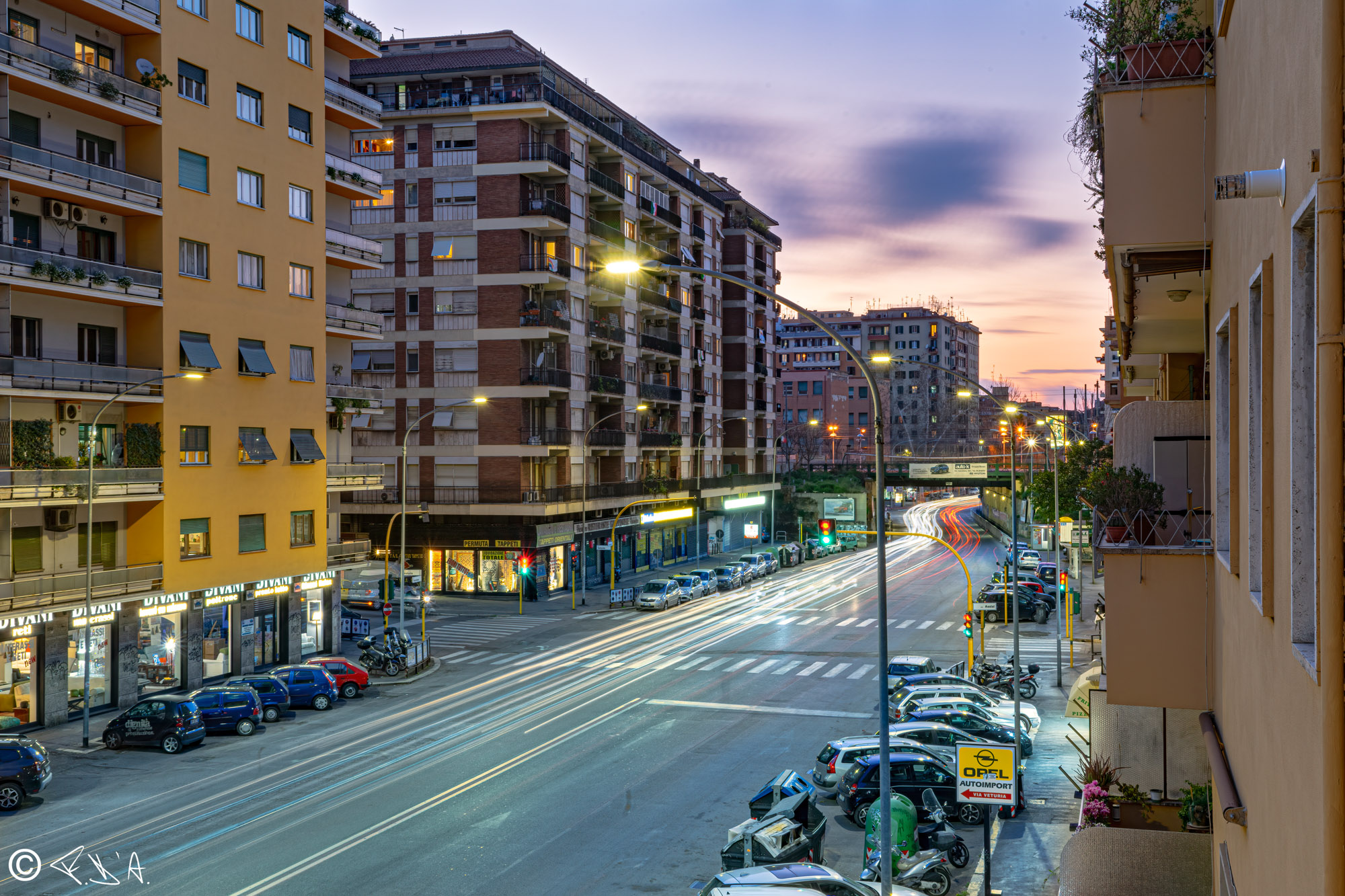 Via Tuscolana deserta, Covid Time