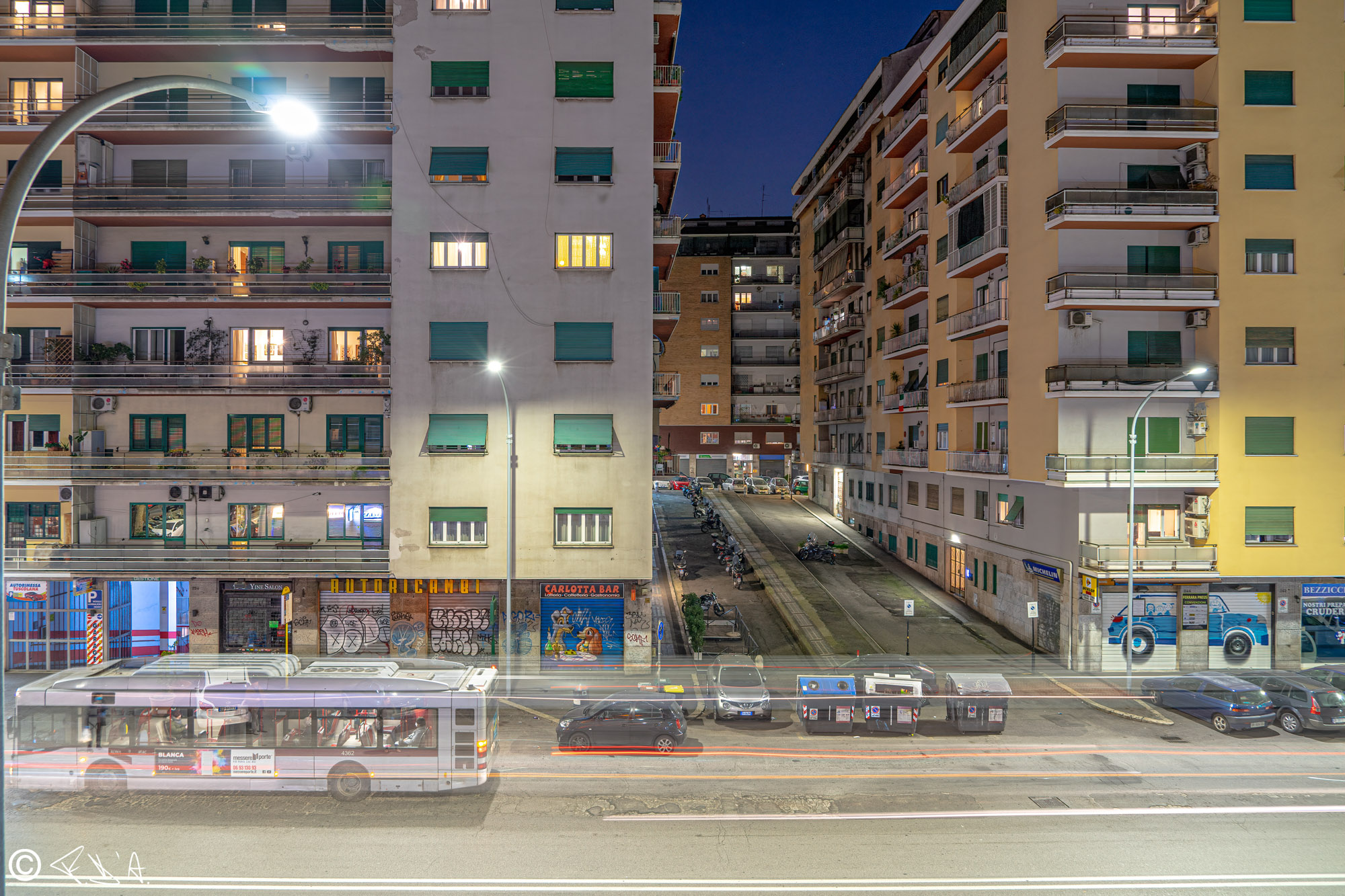 Via Tuscolana deserta 2, Covid Time