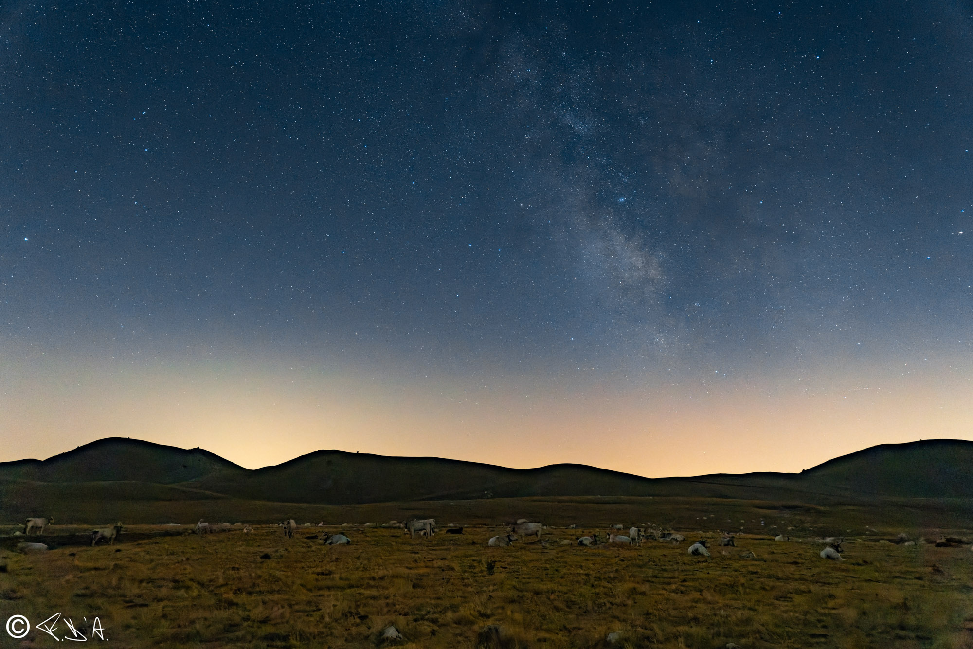 Milky Way from Campo Imperatore