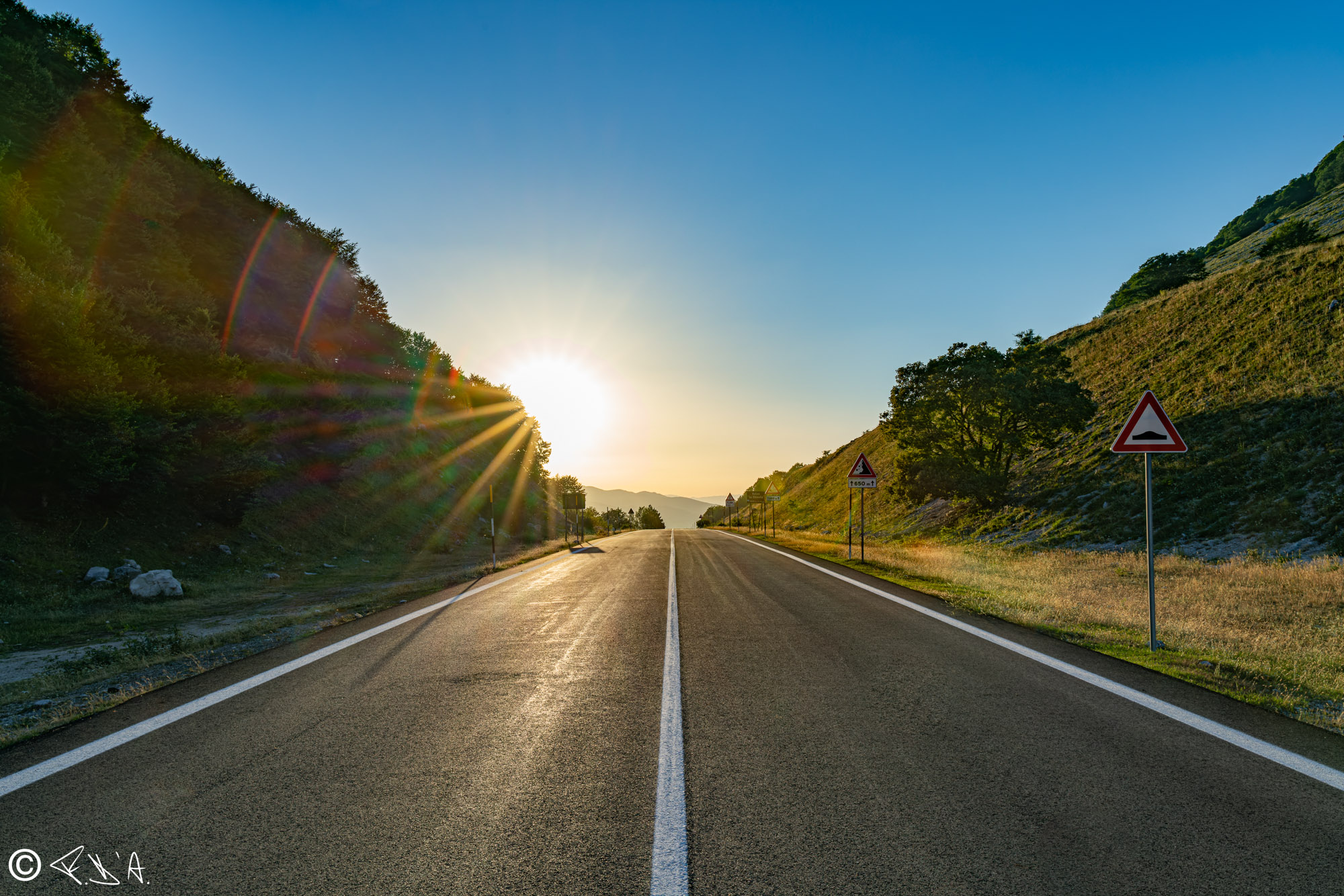 Road to Campo Felice