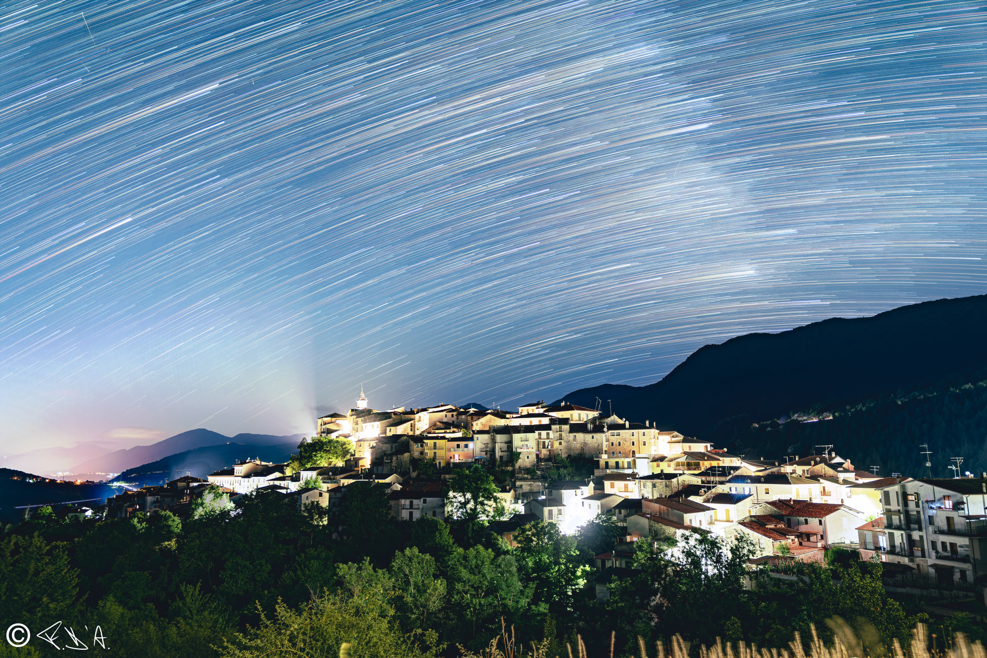 Startrail Sante Marie (AQ) V1