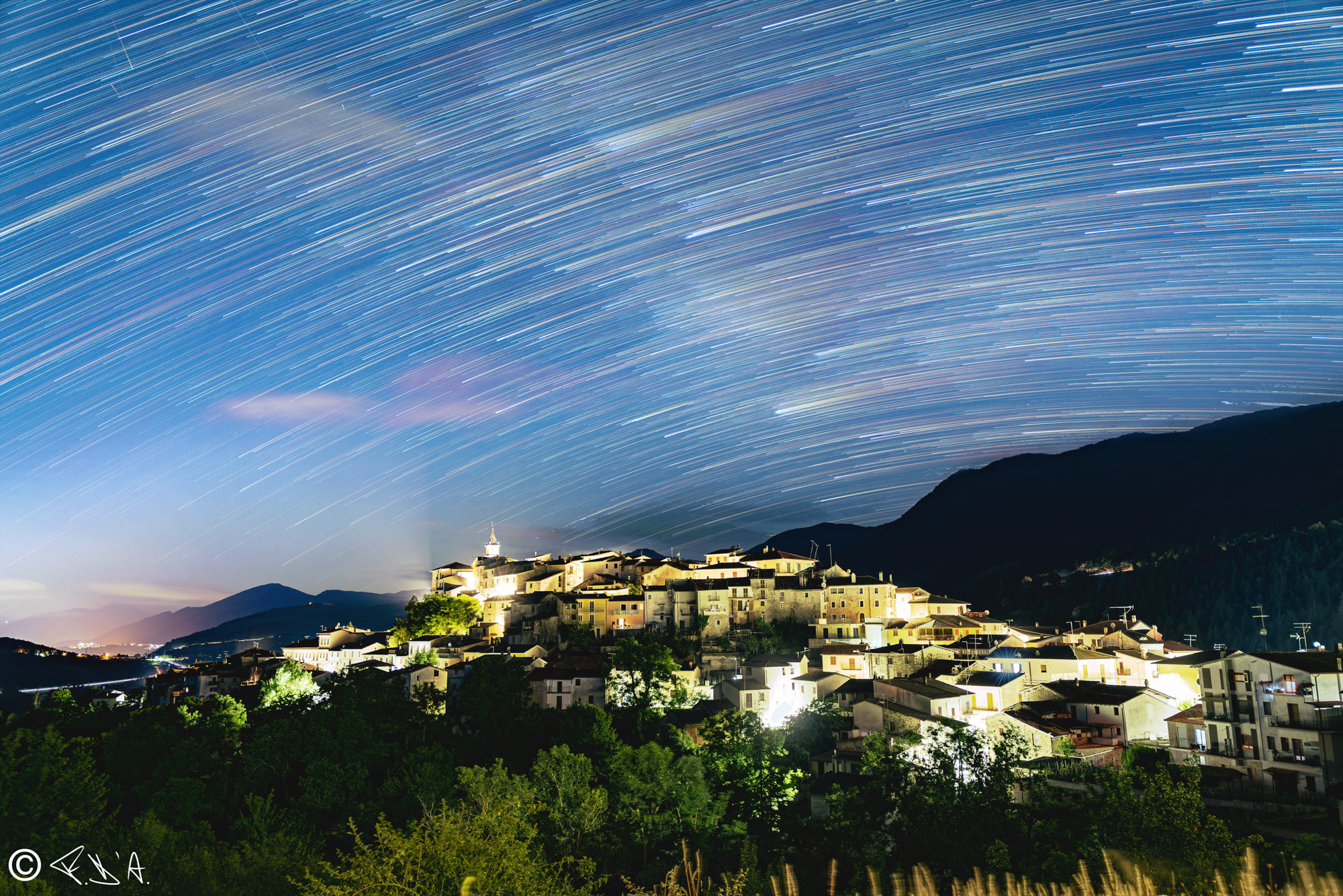 Startrail Sante Marie (AQ) V2