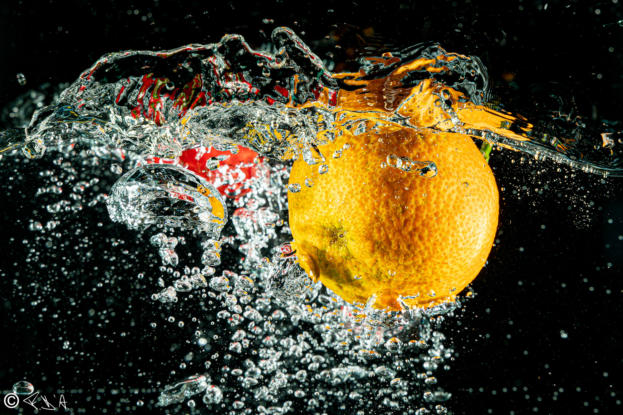 Fruit splash, Flash tests