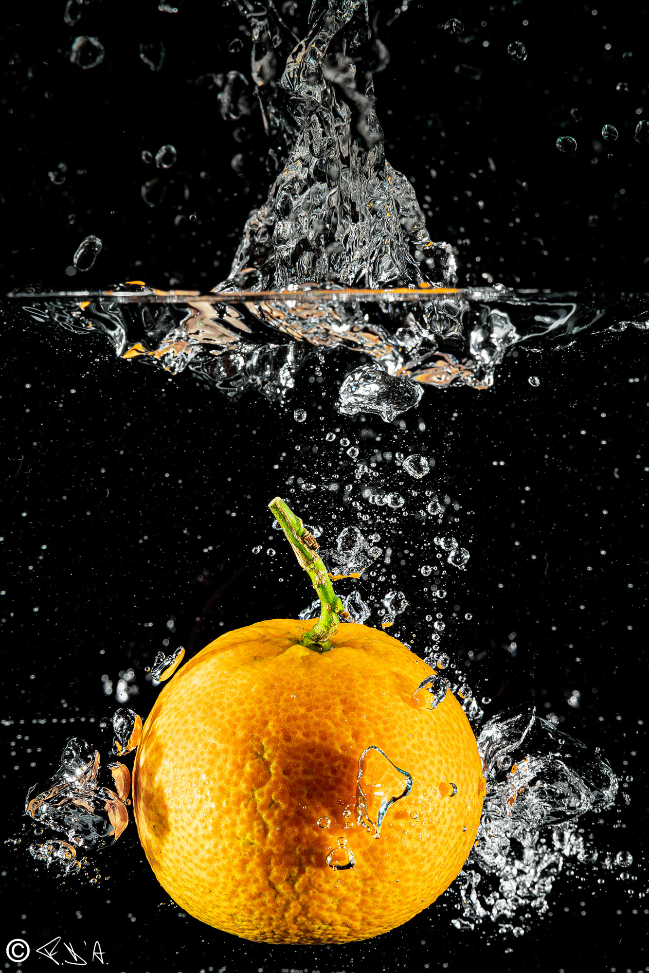 Orange splash, Flash tests