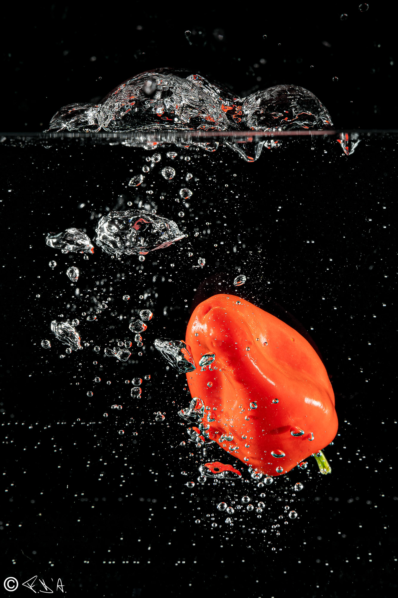 Splash pepper, Flash tests