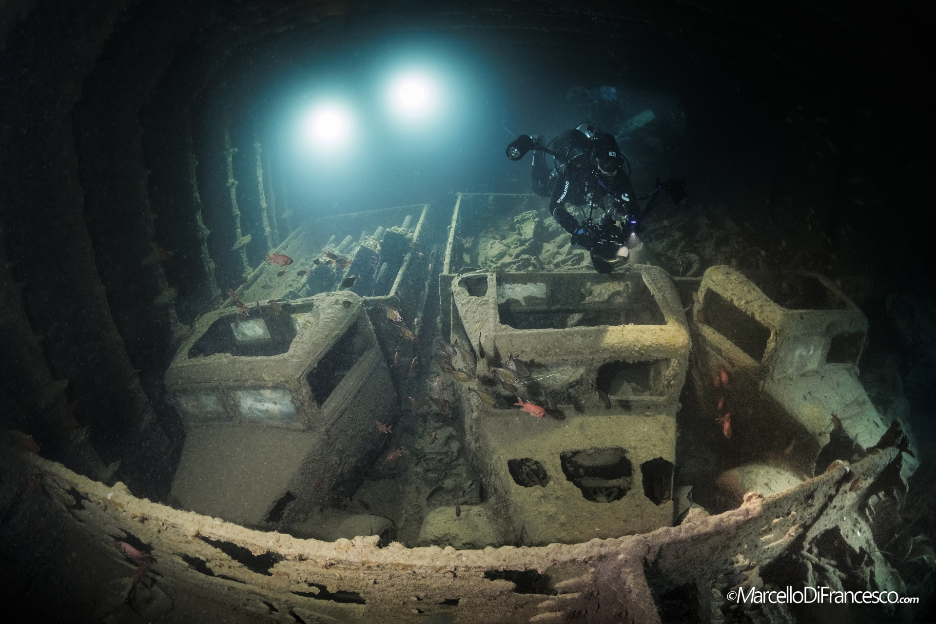 le stive dell' SS Thistlegorm