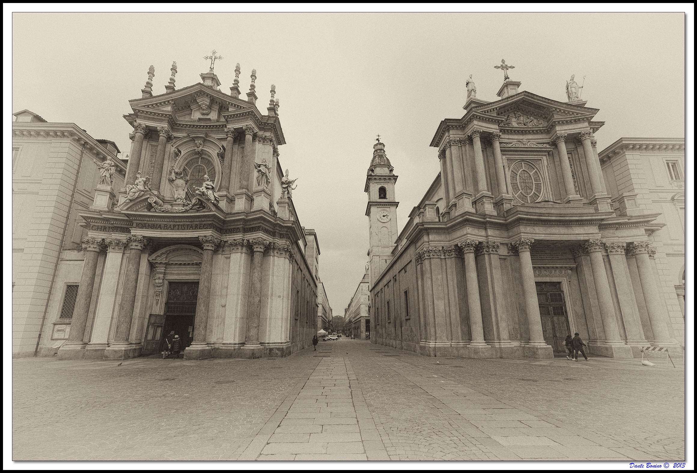 Scorcio di Piazza S.Carlo e via Roma