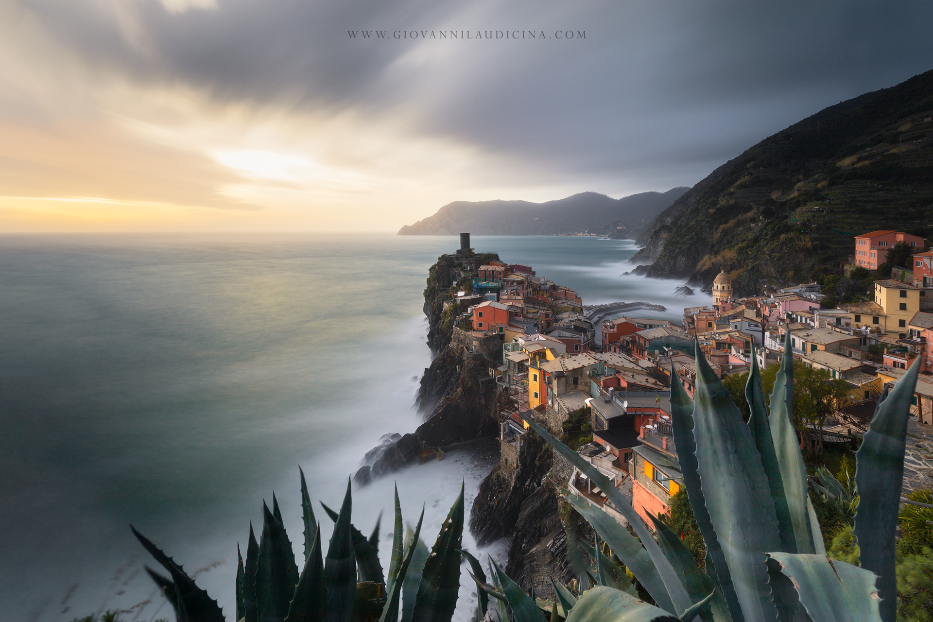 Sunset in Vernazza