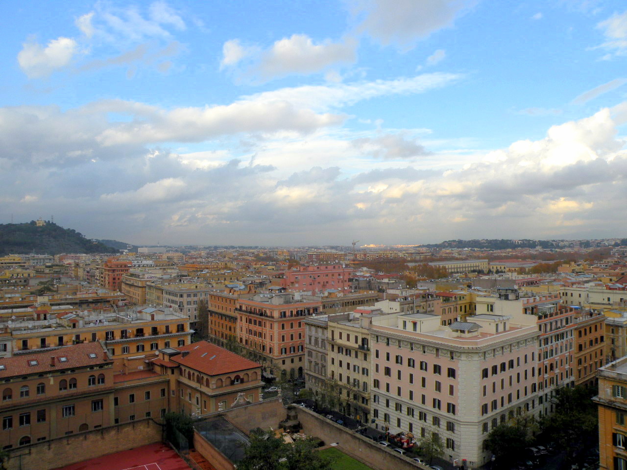 Rome from the Vatican Museums