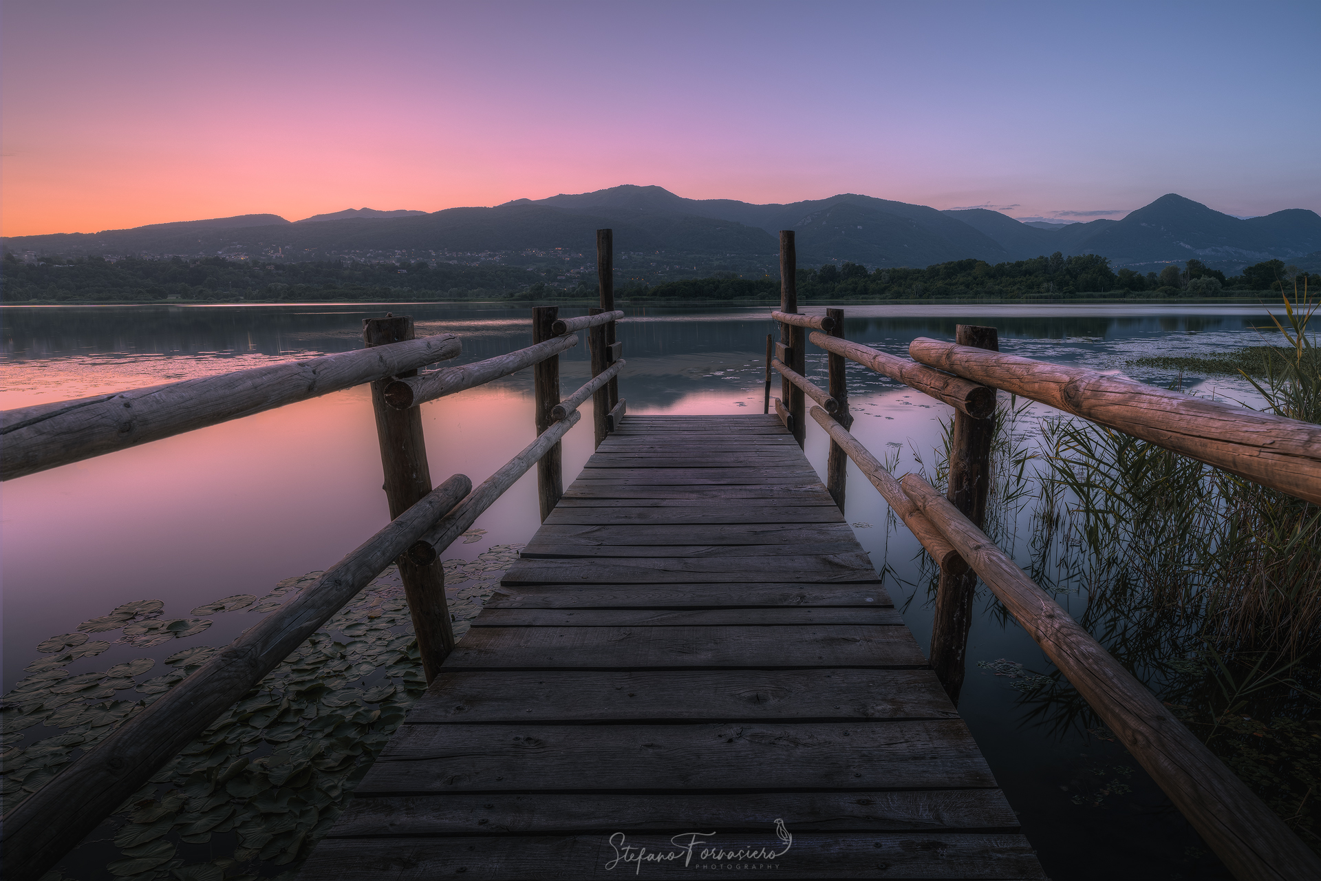 Lago di Alsero - Tramonto Estivo