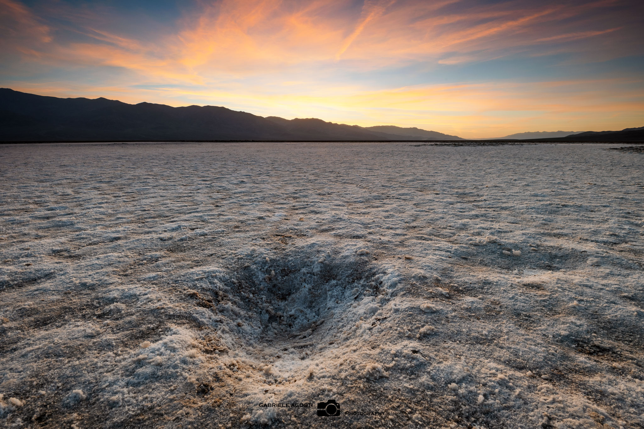 Tramonto a Badwater