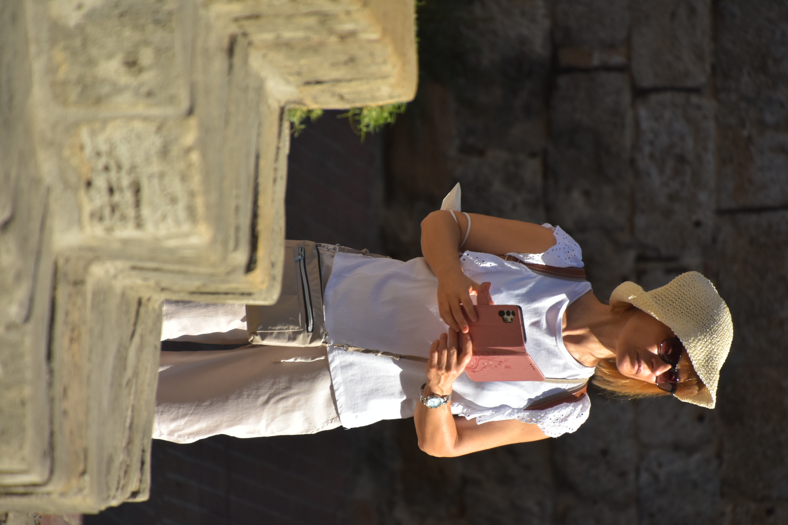 Meditating on a photo