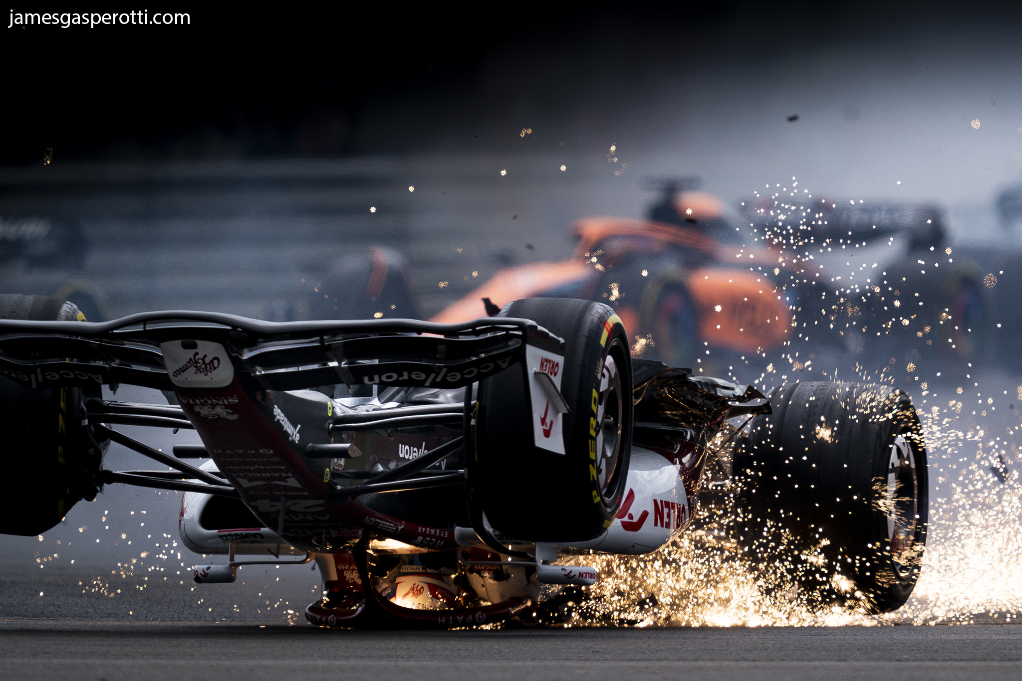 Crash Zhou - British Grand Prix Start 2022