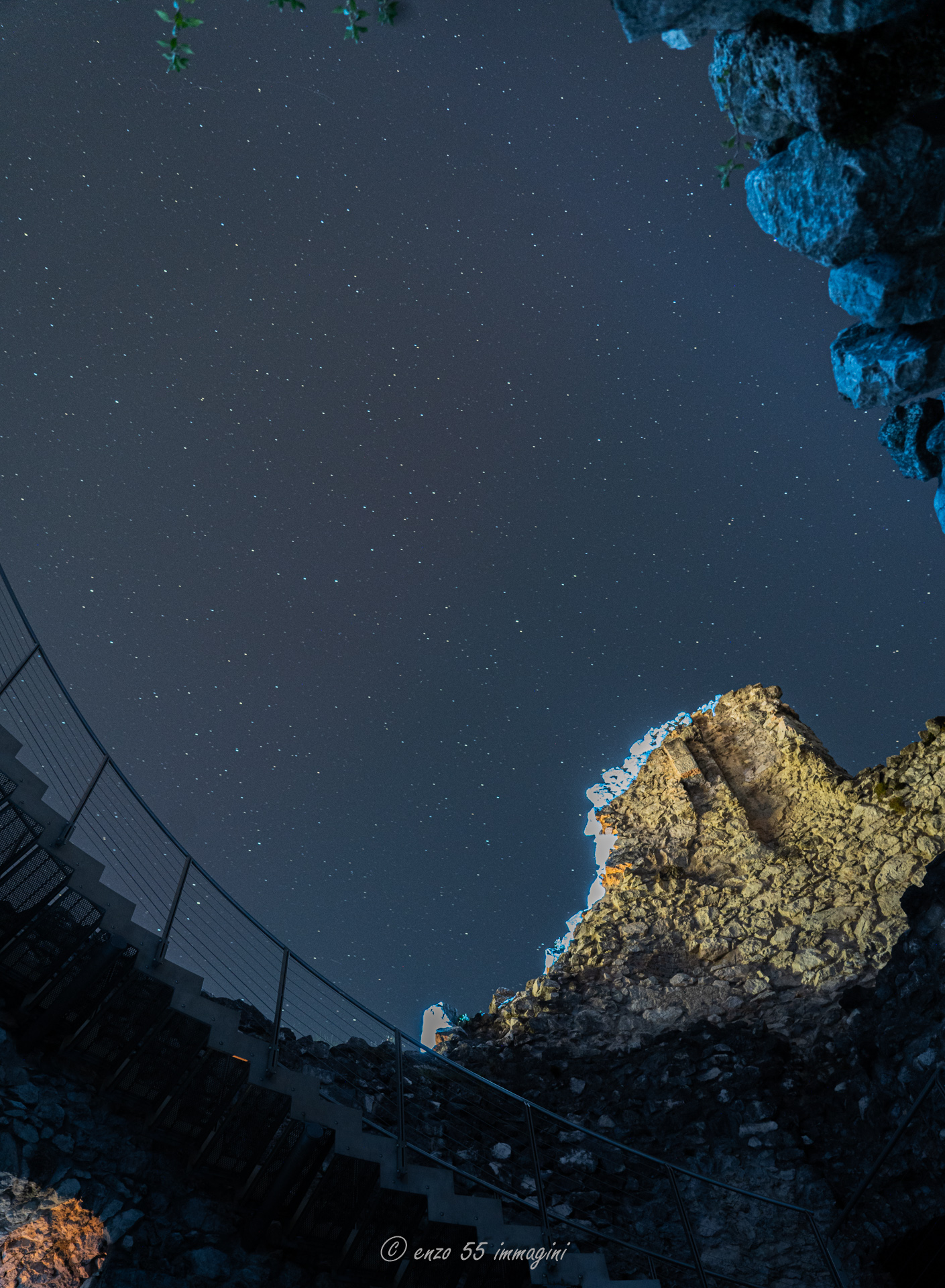 starry sky above the bastion