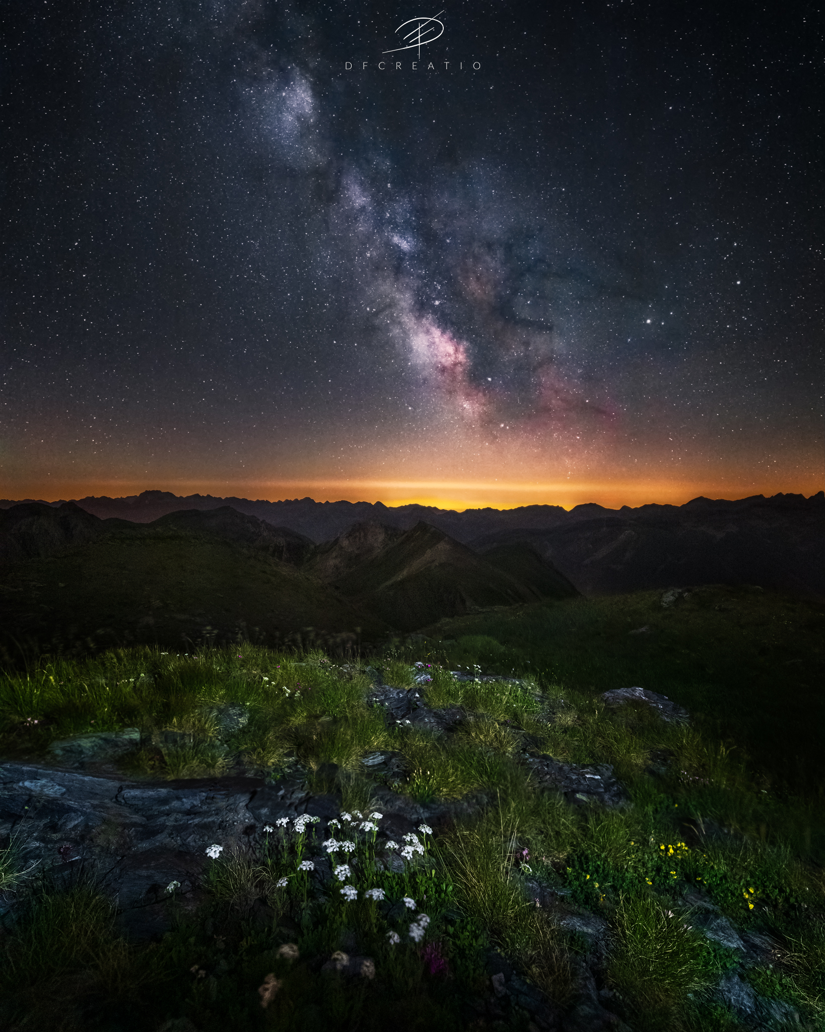 Milky Way from Val Maira