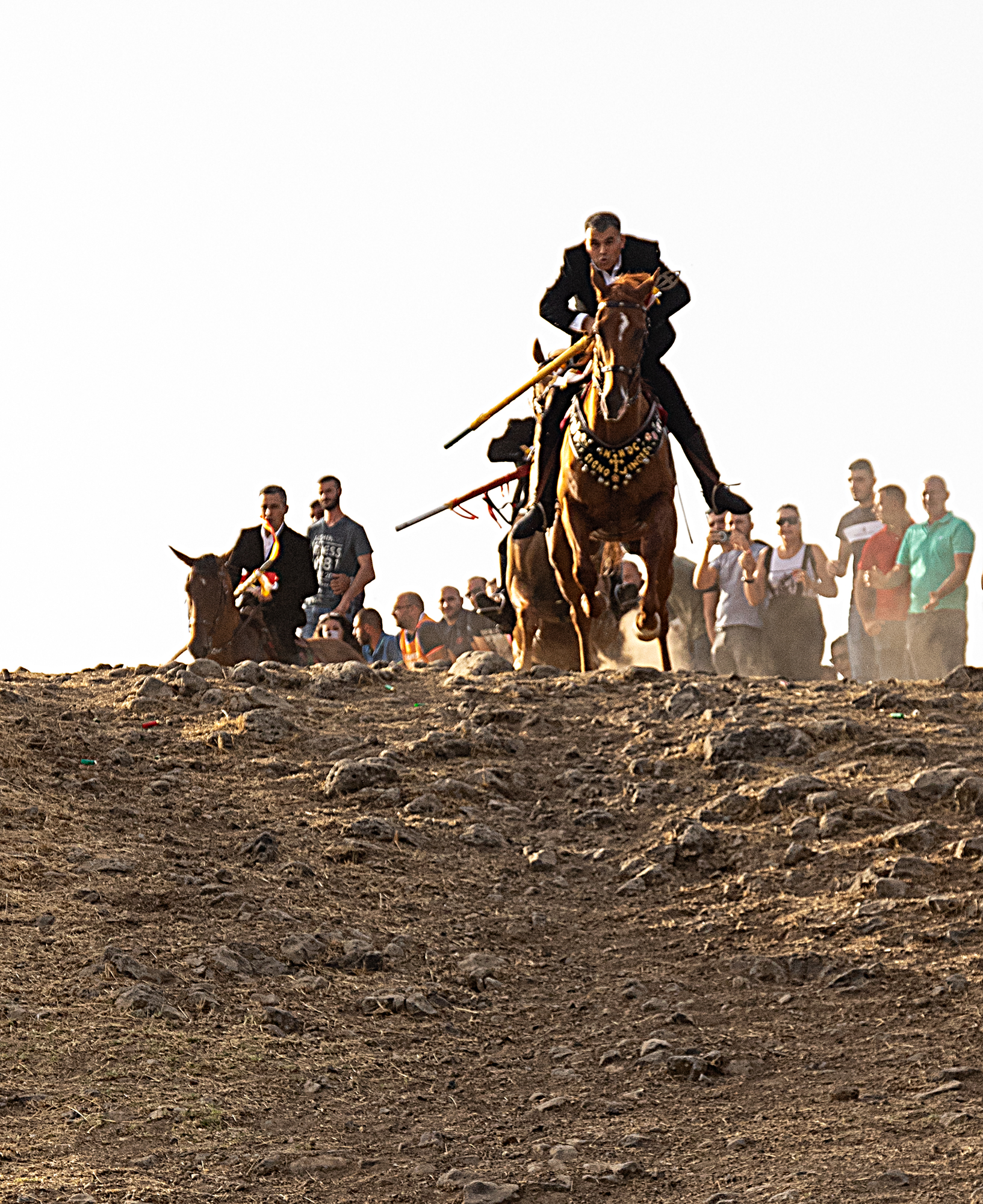 The sudden departure