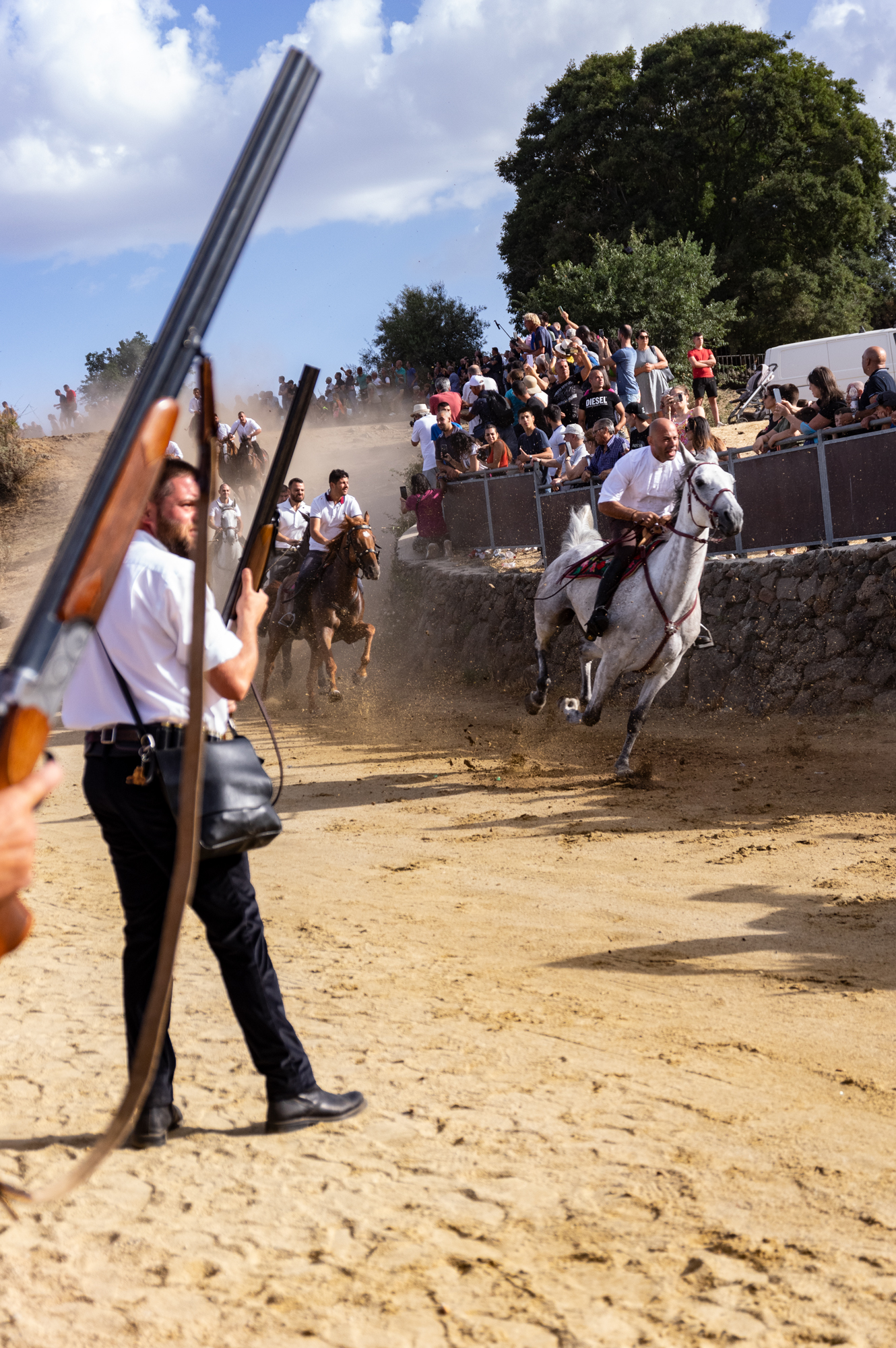 Suddenly impalled...