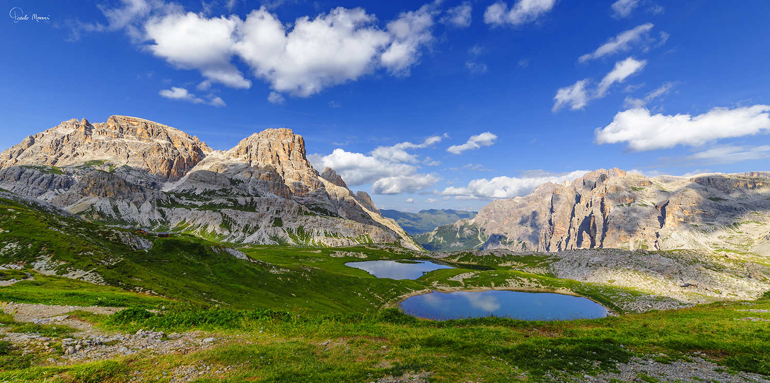 Dolomiti , i laghetti dei Piani