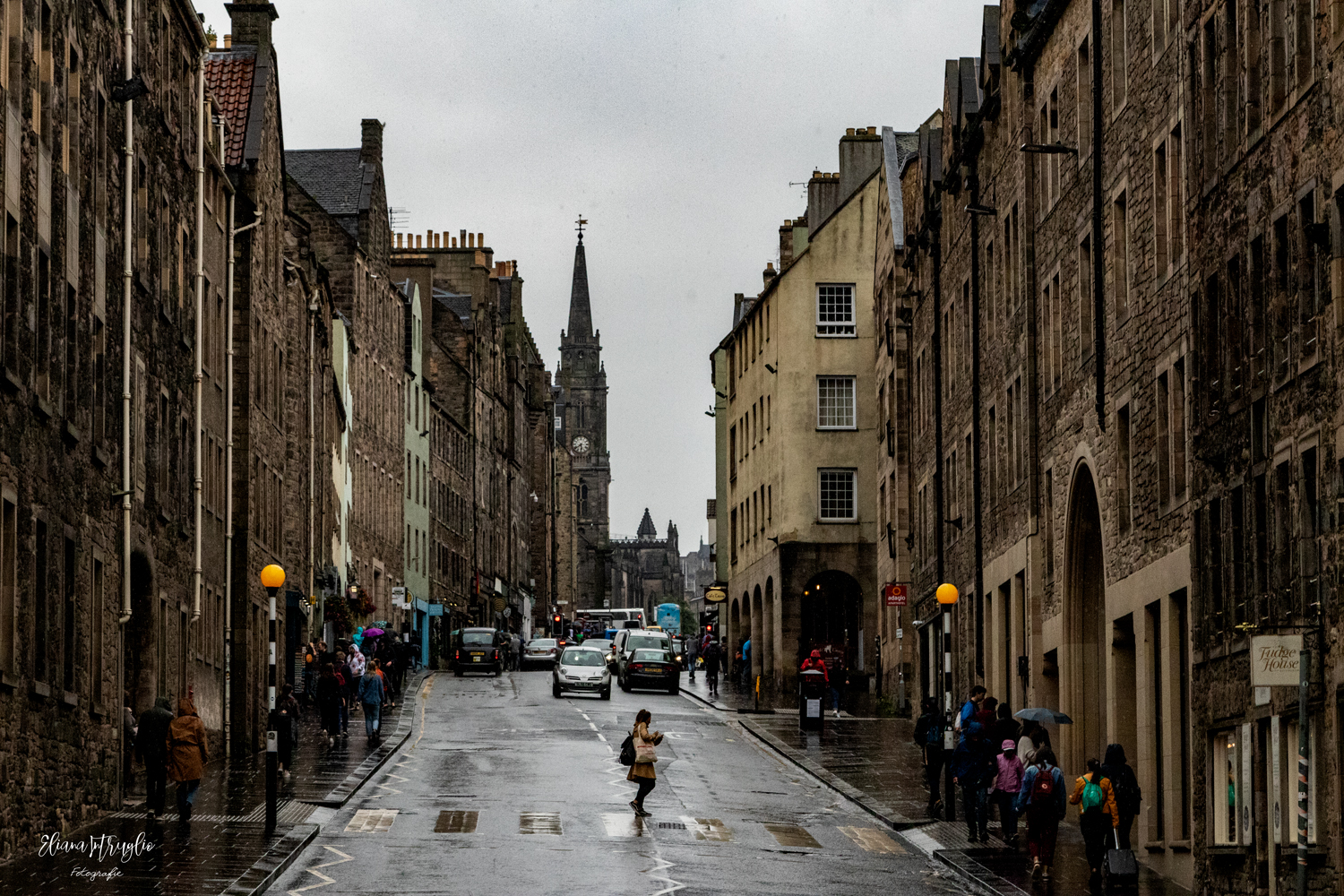Rainy Edinburgh