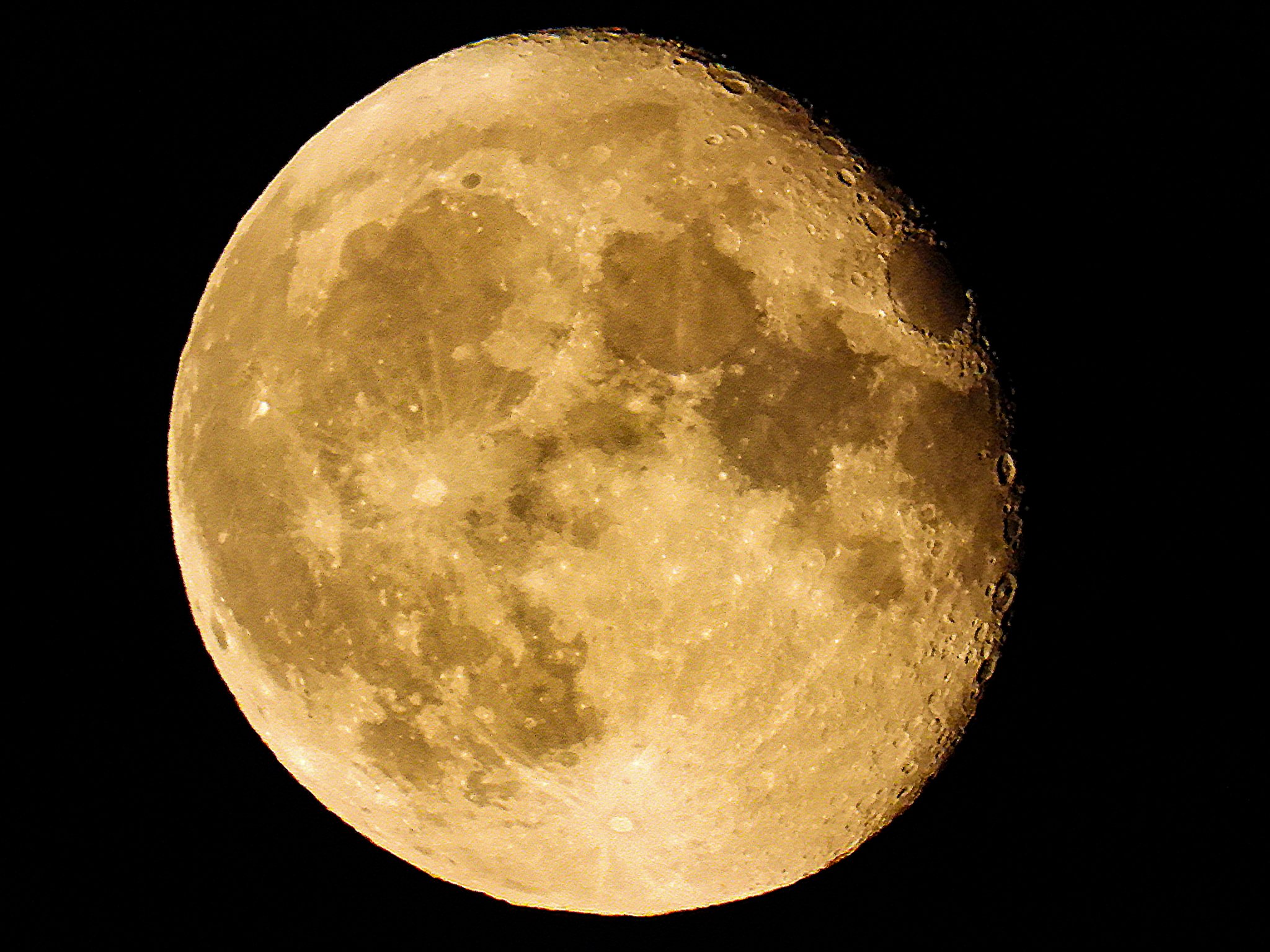 The moon of 13/07/2022