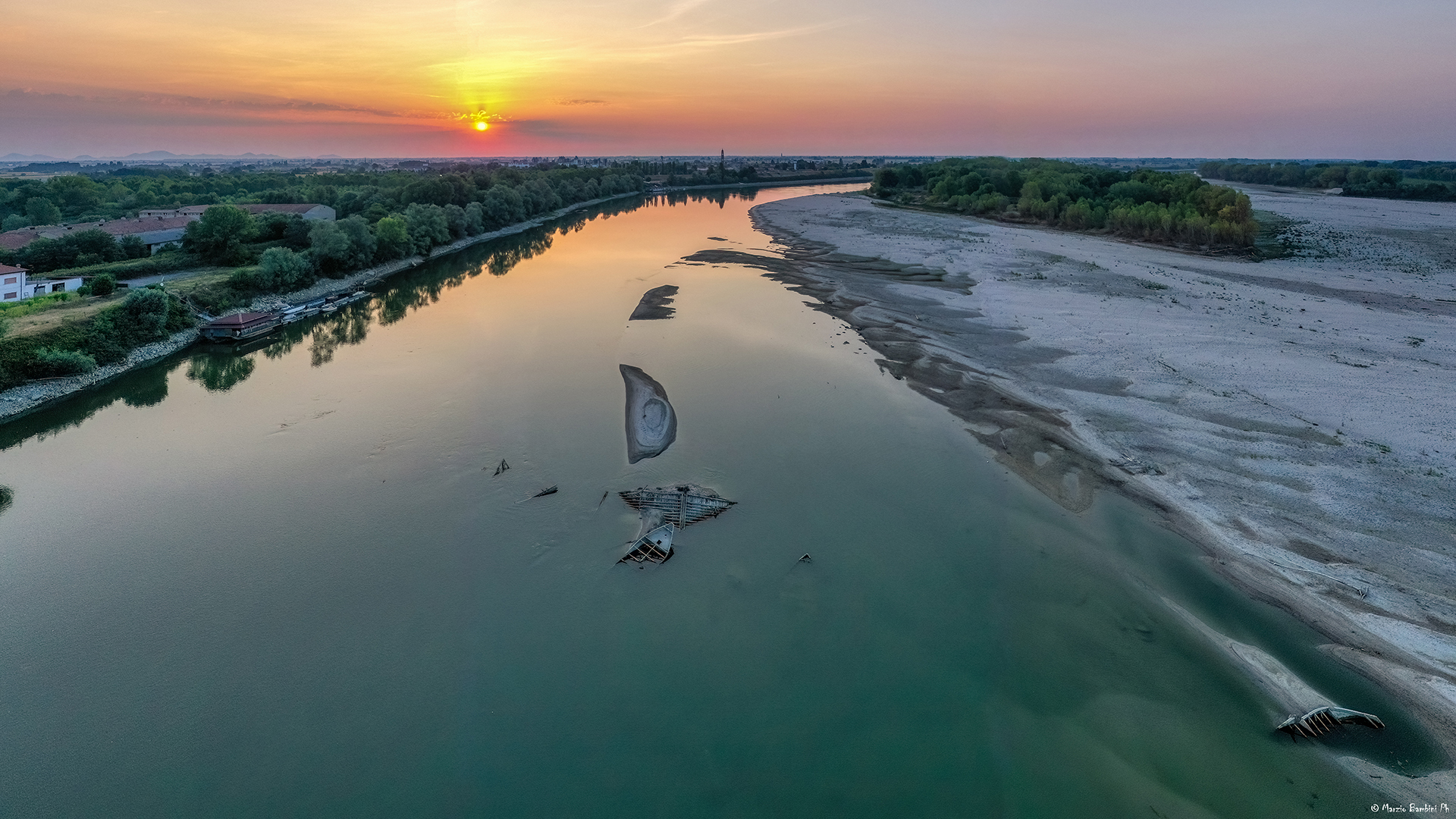 The Po in climate change