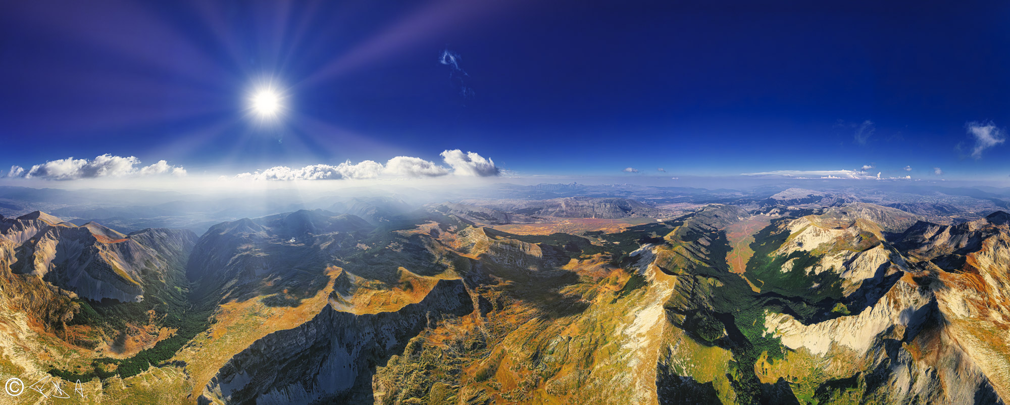 From Rifugio Sebastiani Campo Felice (AQ)
