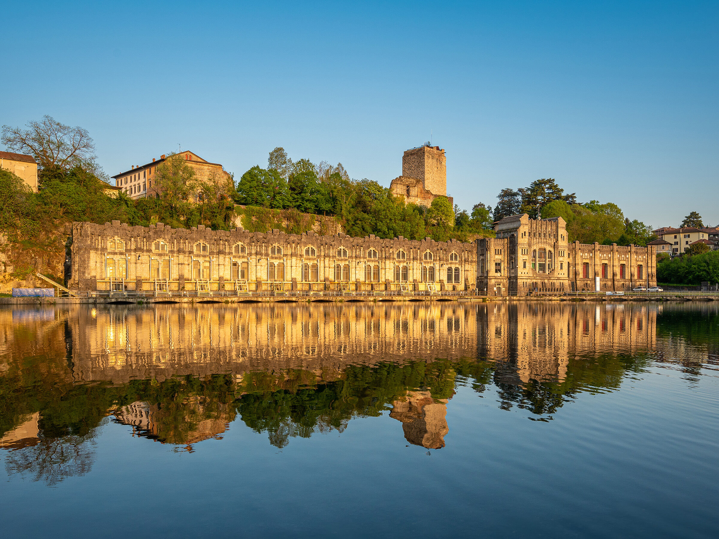 La Taccani al tramonto