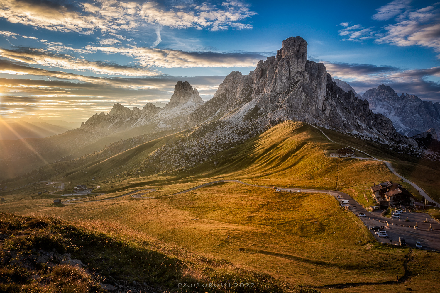 Passo Giau at sunset...