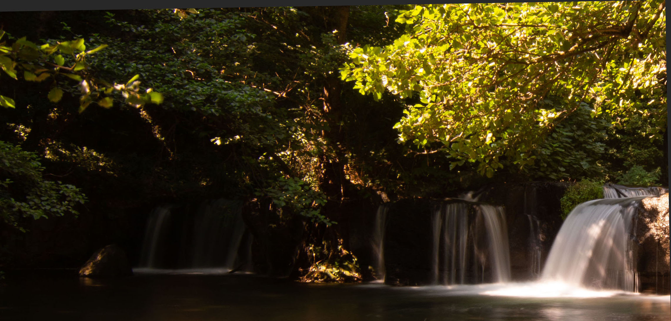 Waterfalls of monte gelato