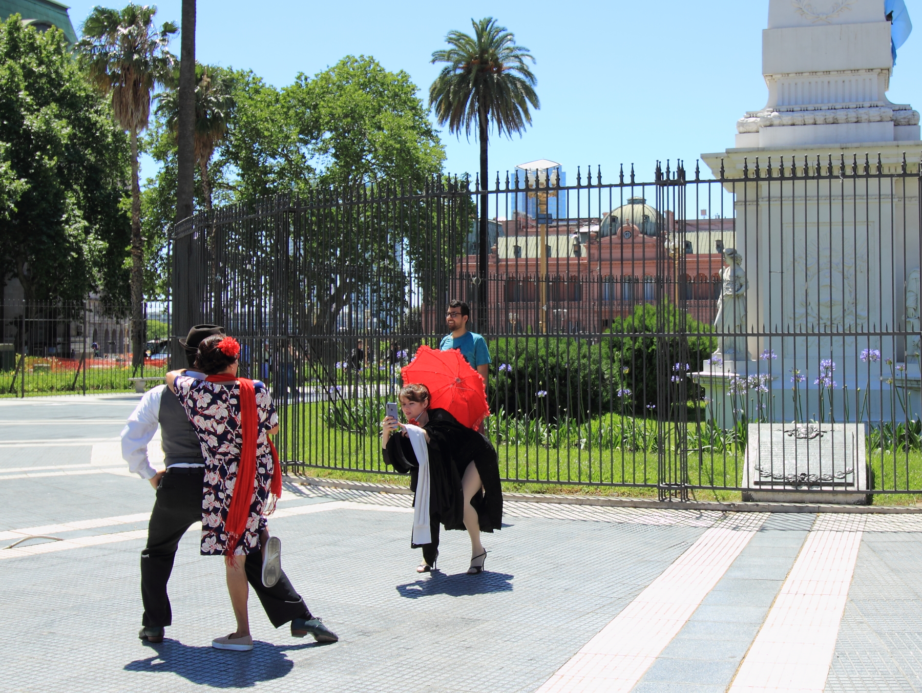 lezioni di tango a Plaza de Mayo