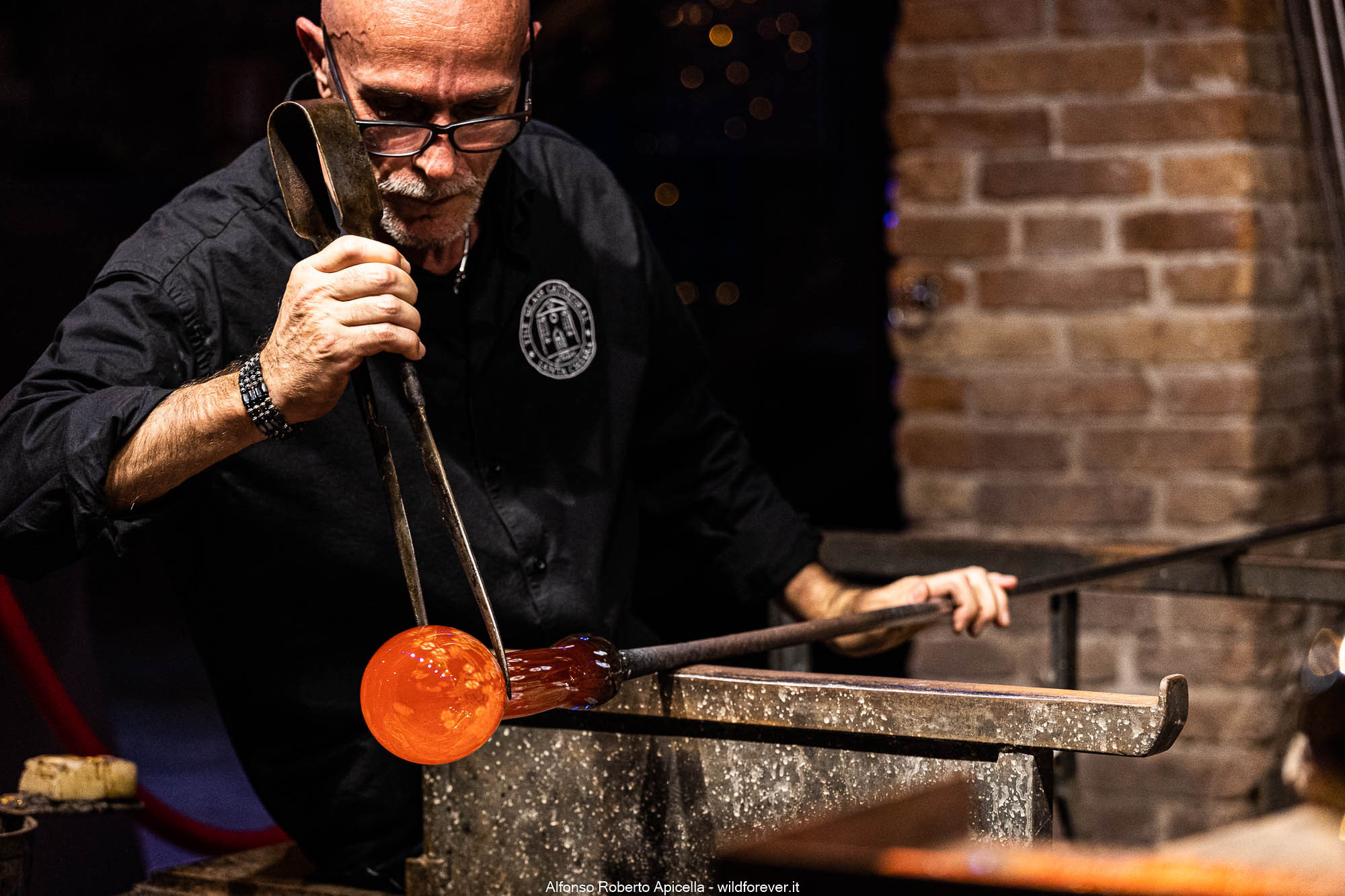 Artist at work - Murano