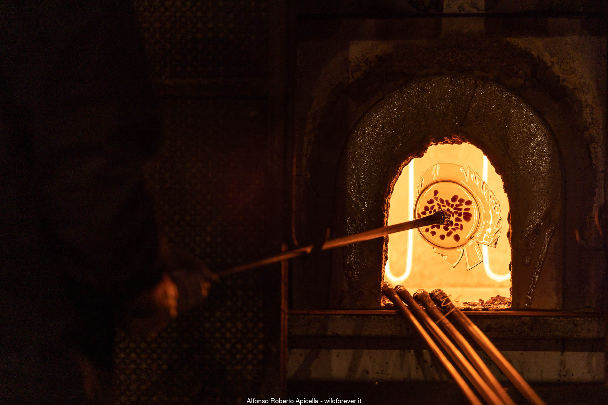 Artist at work - Murano