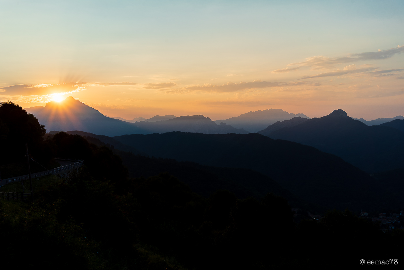 Alba dalla Colma di Sormano…