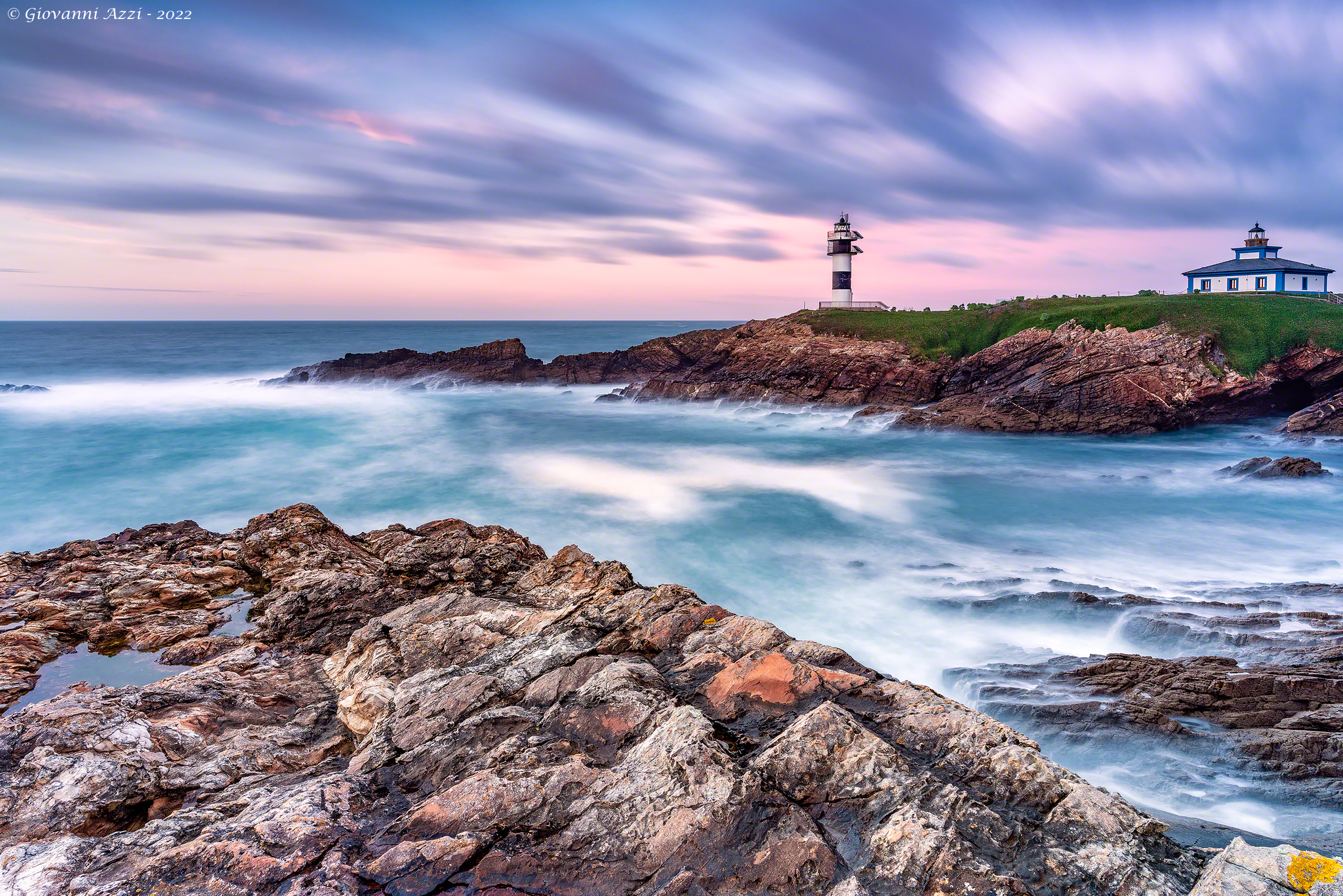 Tramonto al Faro de Illa Pancha