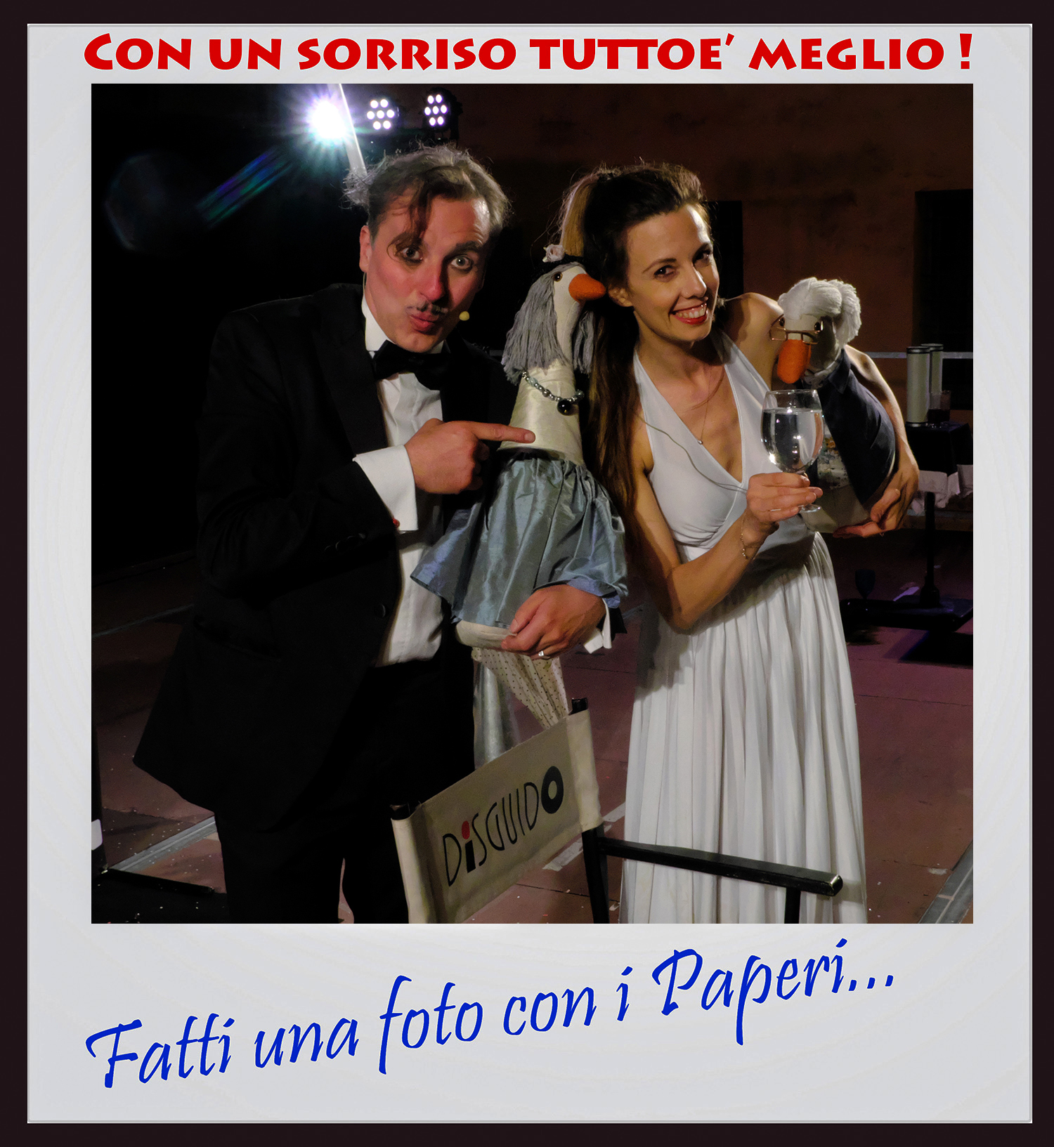 #fattiunafotoconipaperi (con i Disguido)