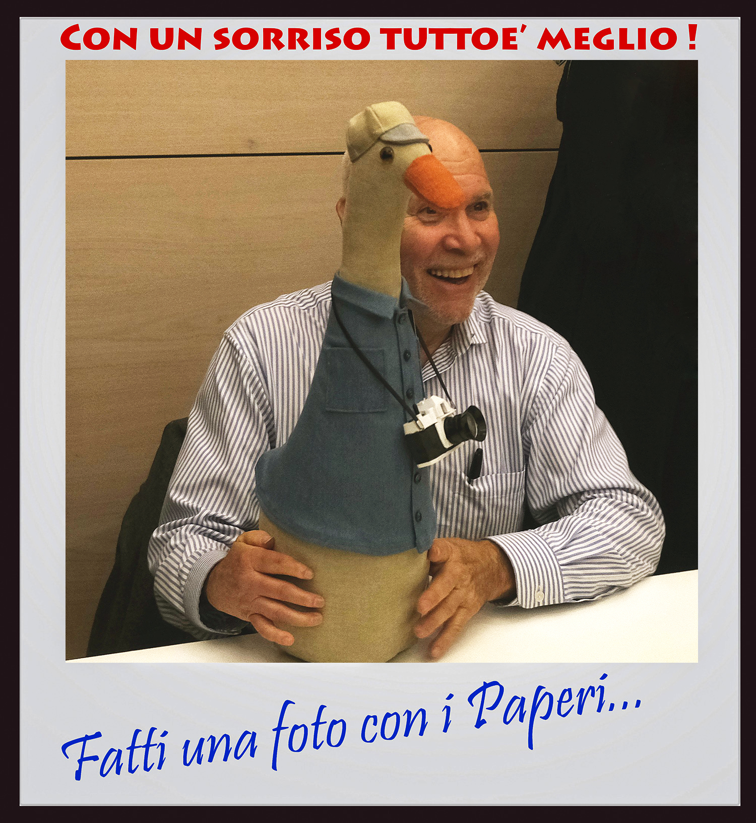 #fattiunafotoconipaperi (con Steve)