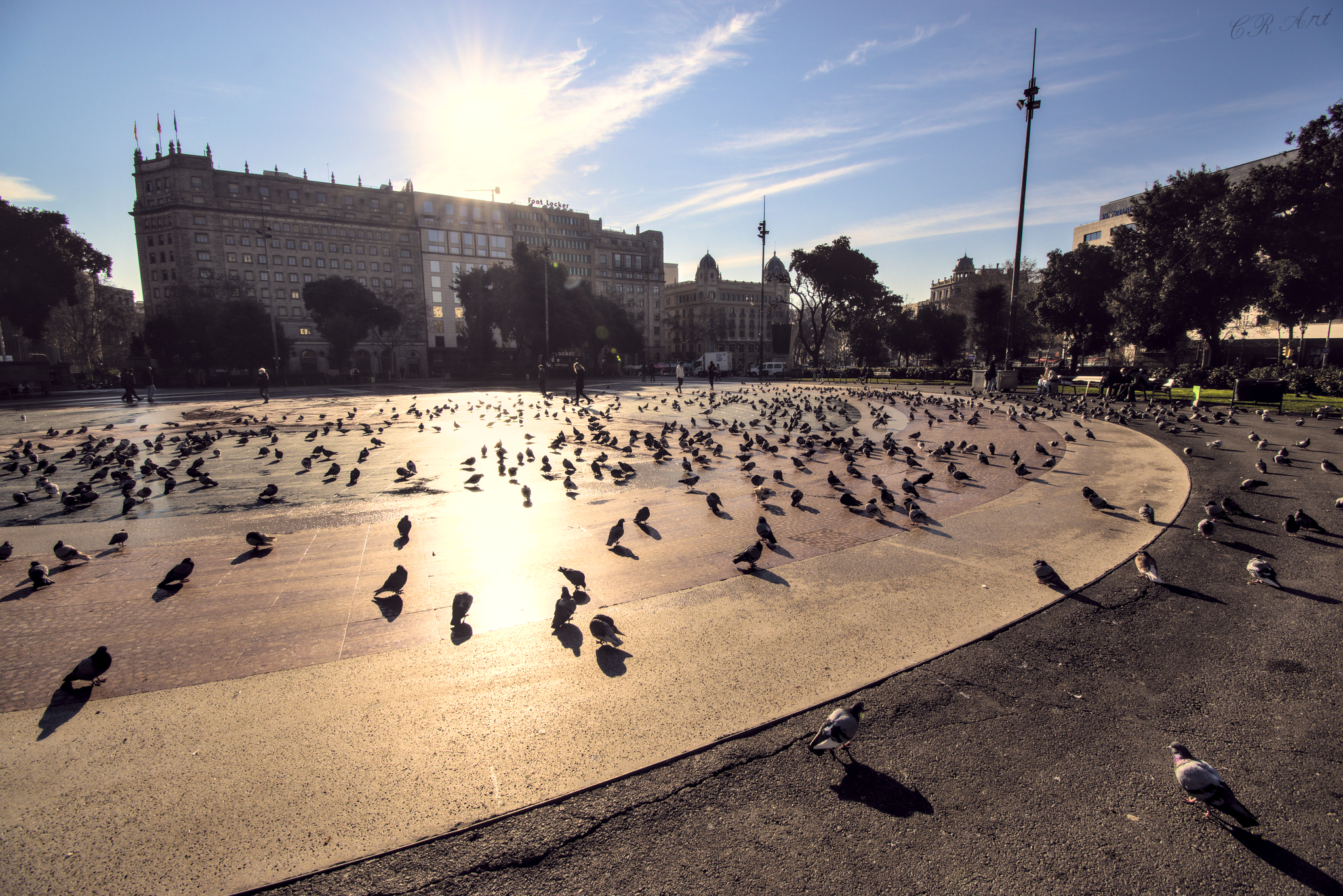 Plaza de Catalunya, Barcelona