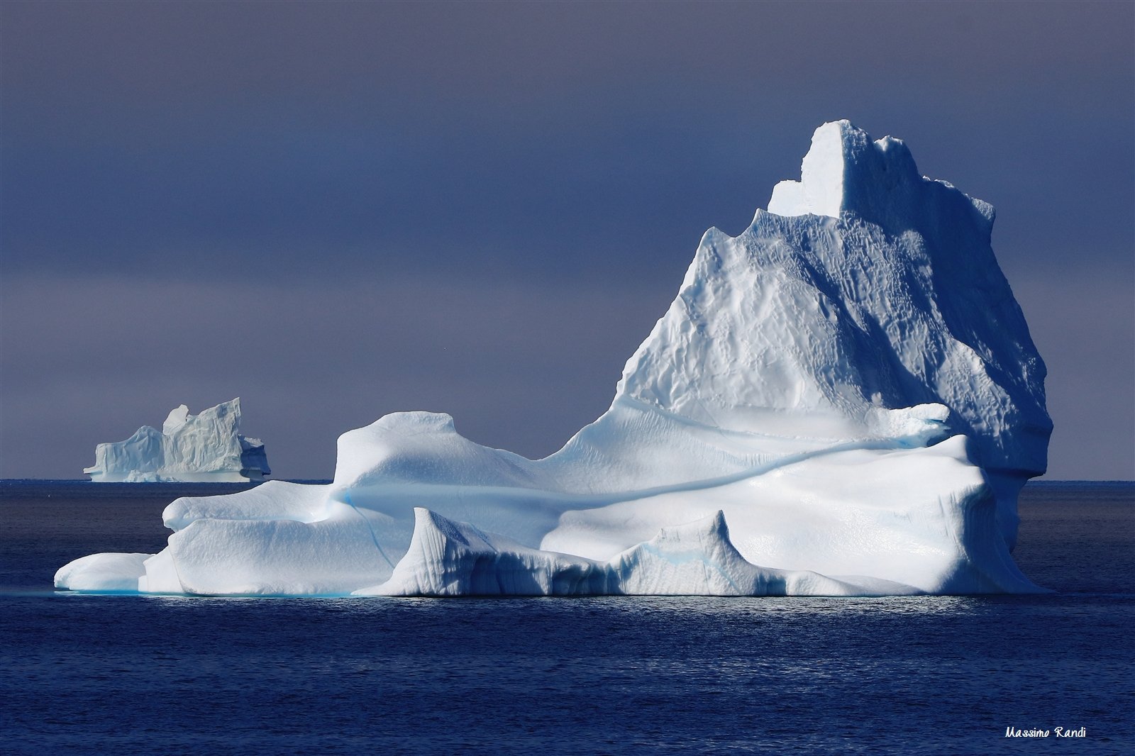 Groenlandia, icebergs rilasciati dal Jakobshavn glacier