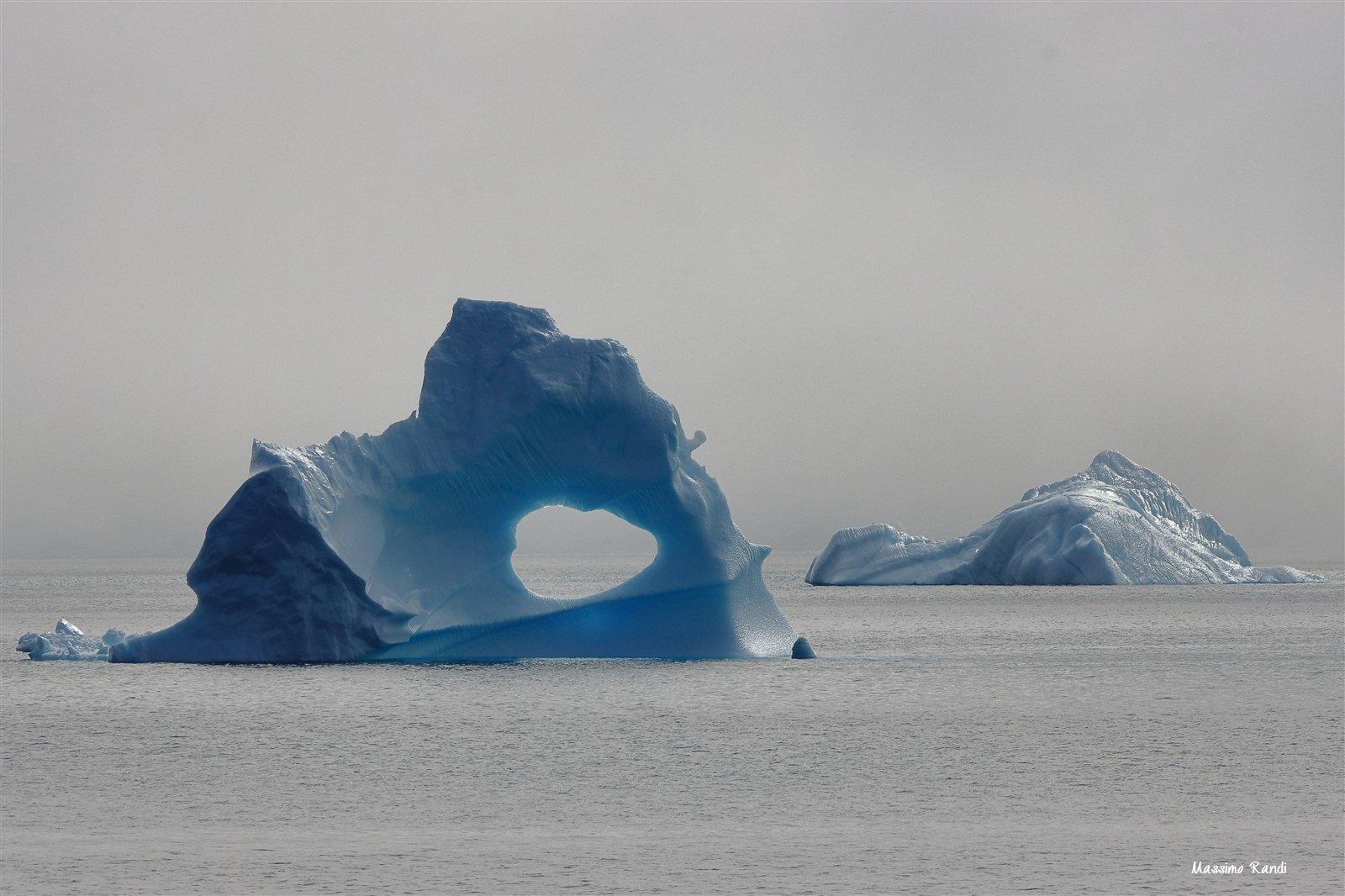 Groenlandia, icebergs rilasciati dal Jakobshavn glacier
