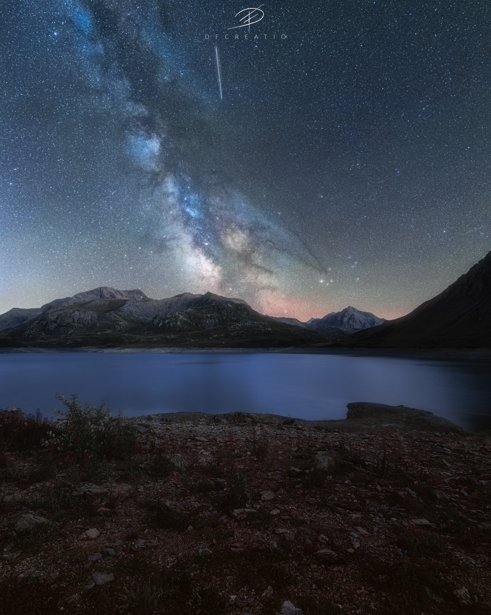 Milky Way from Lake Moncenisio - July 2022