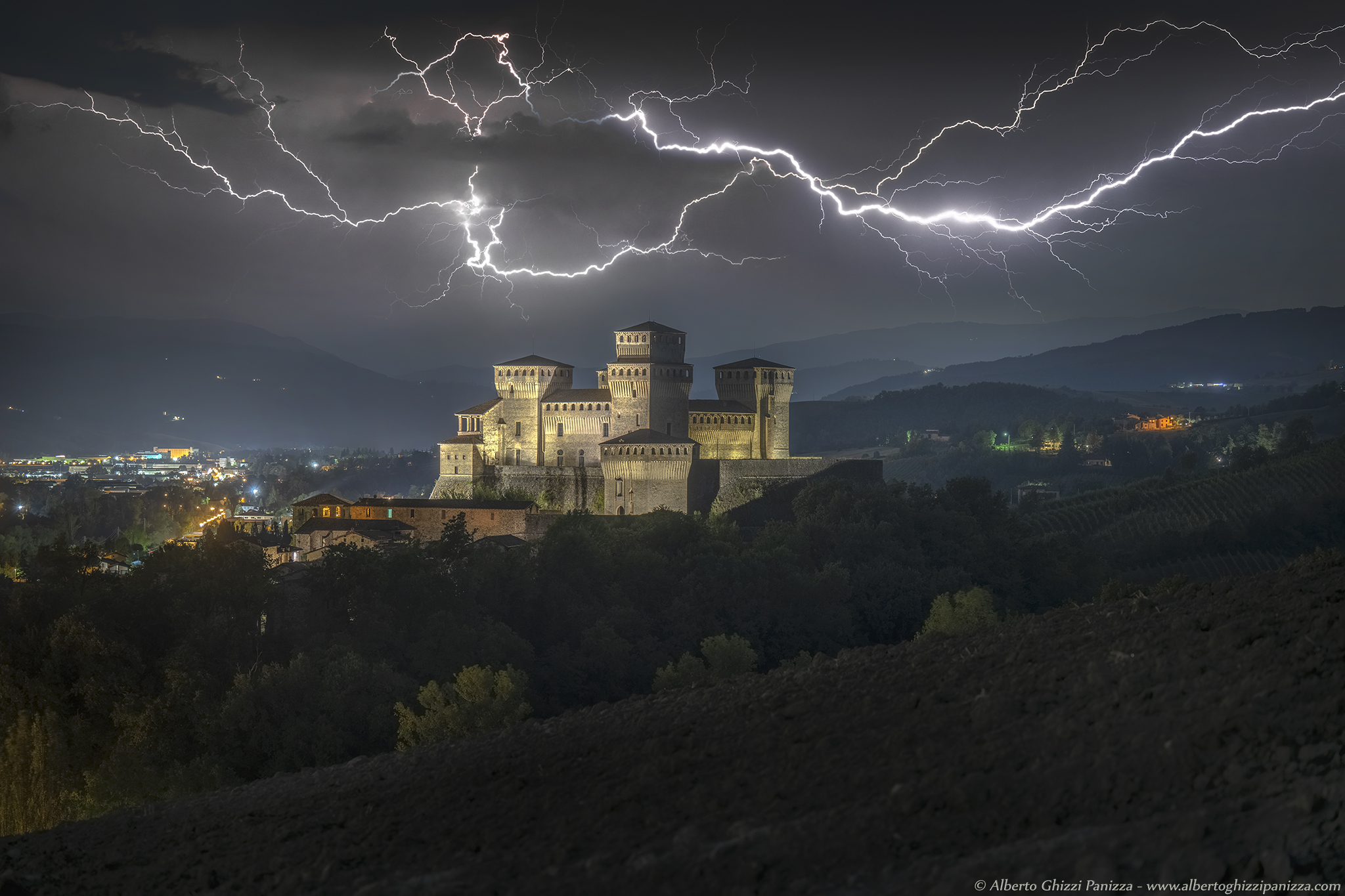 Thunderstorm in torrechiara