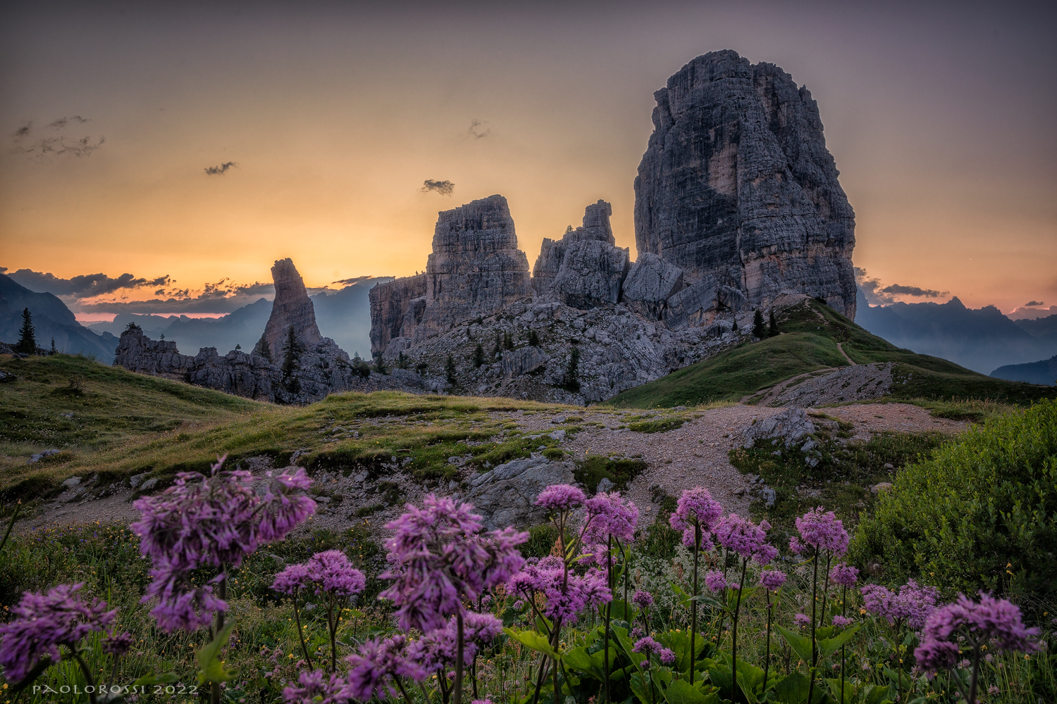 Alba alle Cinque Torri...