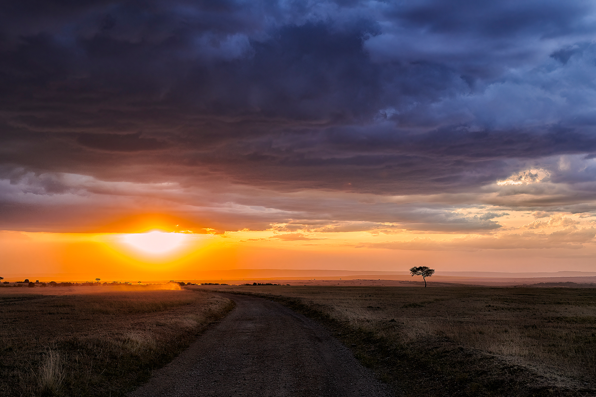 Masai Mara sunset