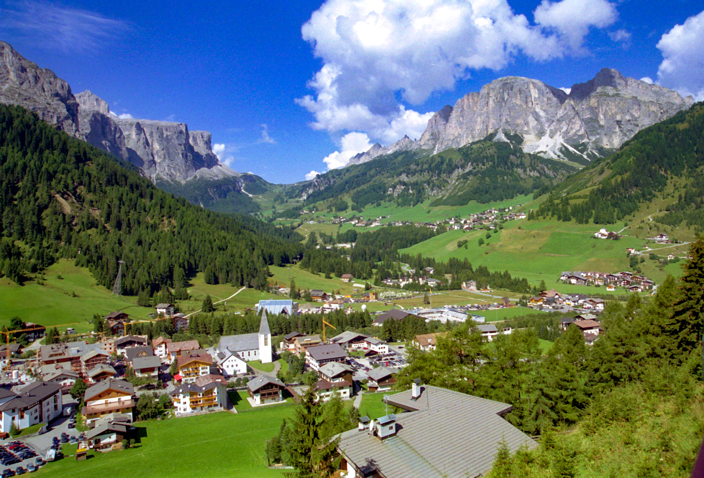 Val Badia vista dal Pralongià