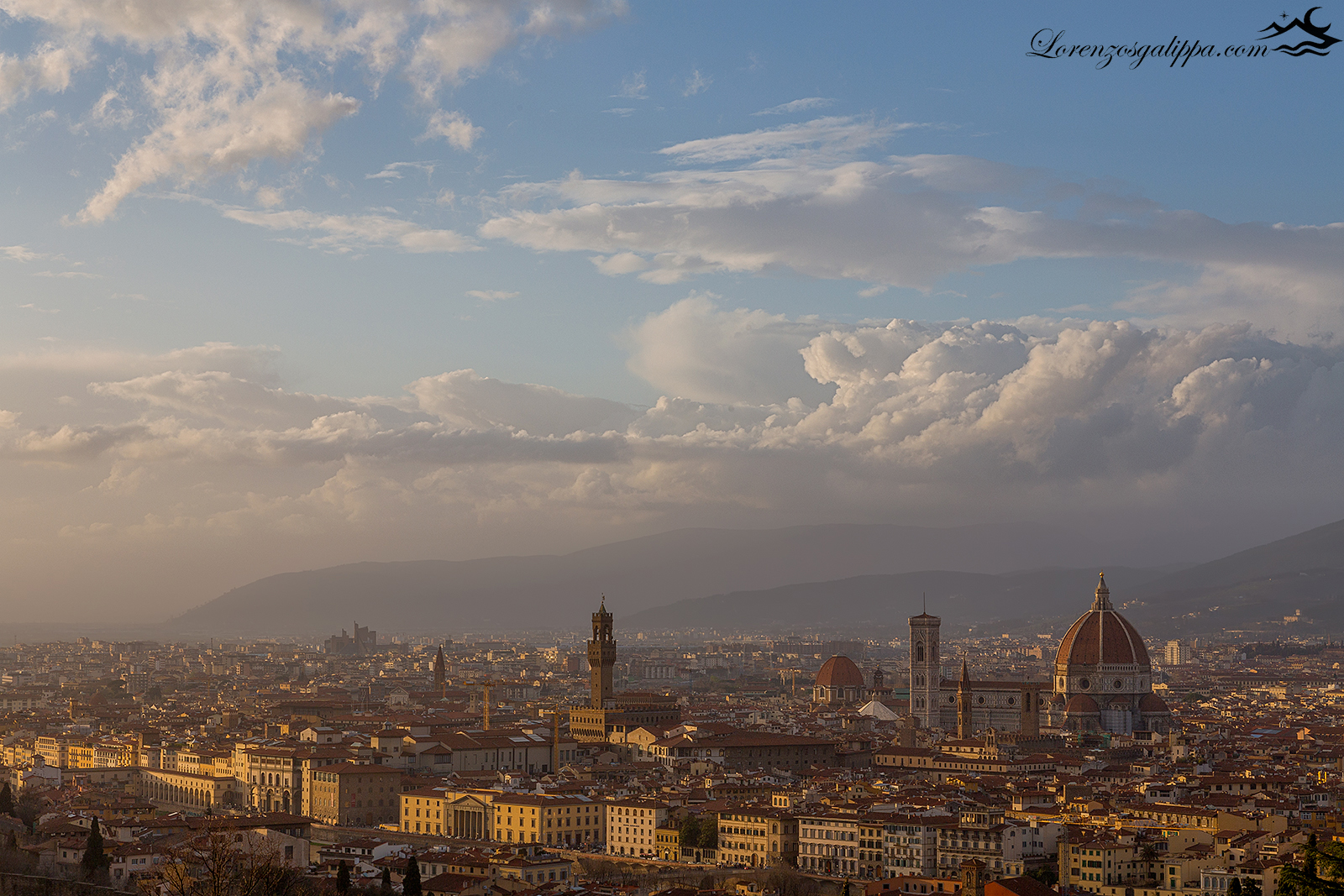 sky over florence